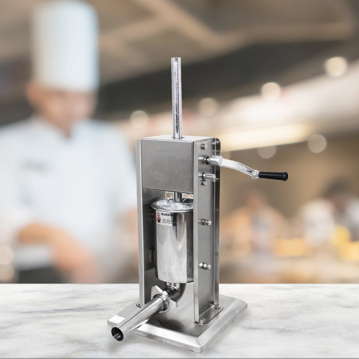 Embutidora Manual Vertical 5L para Salchichas