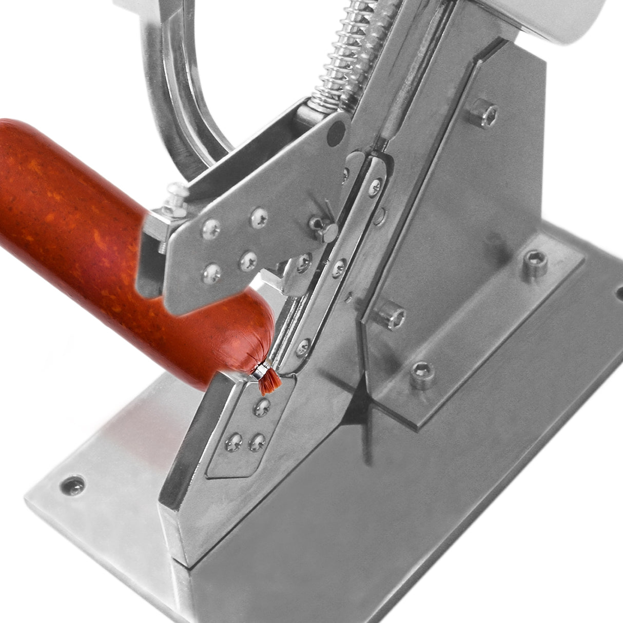 Kit de Embutidora Eléctrica de Salchichas 15L y de Cortadora de Salchichas Comercial