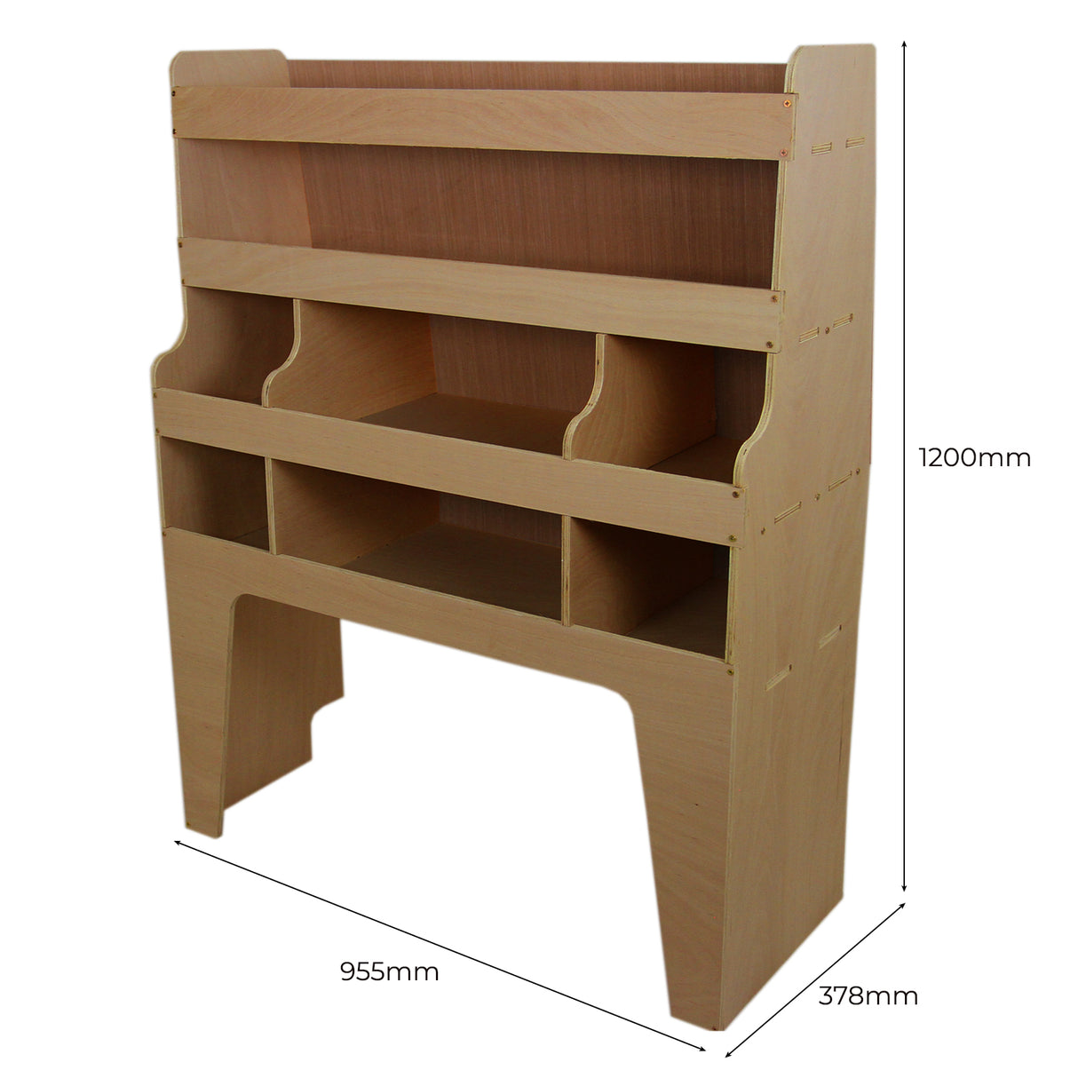 2 Estanterías para Furgonetas Ford Transit Custom SWB y LWB