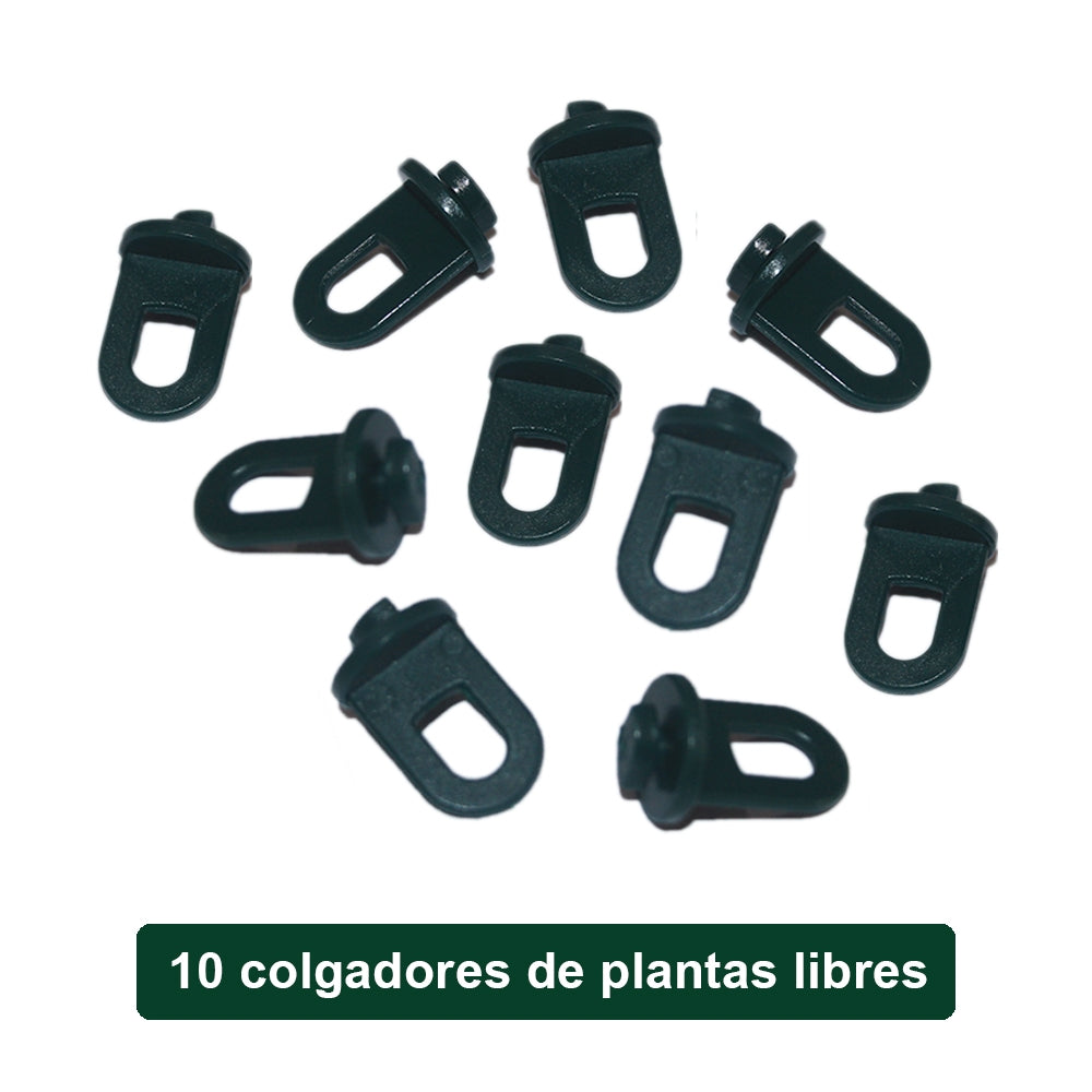 Invernadero sin Base Policarbonato Tipo Caseta Jardín 1.8m x 1.2m