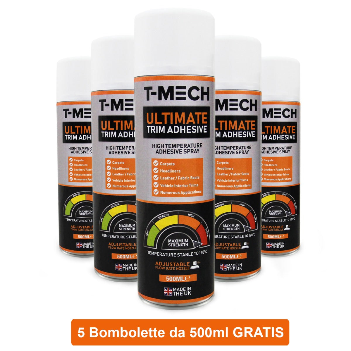 Forro negro para furgoneta de 11 m2, Estantería Citroen Berlingo y Adhesivo