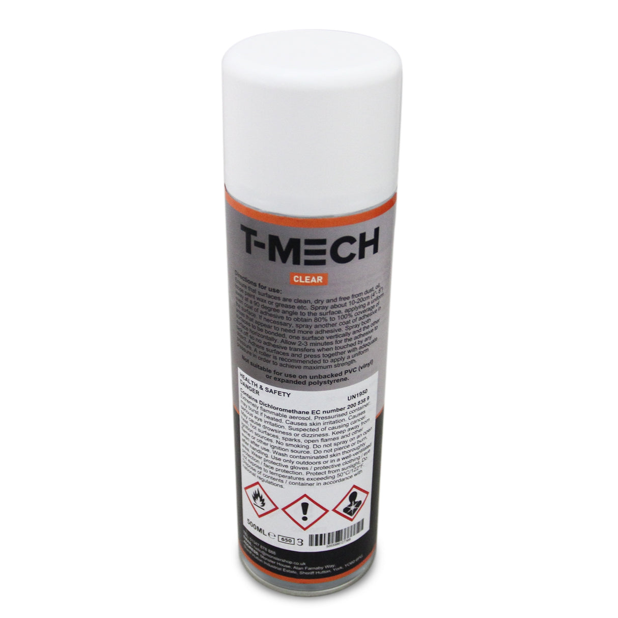 T-Mech 12 x 500ml Resistente Spray Adhesivo Pegamento Alfombras