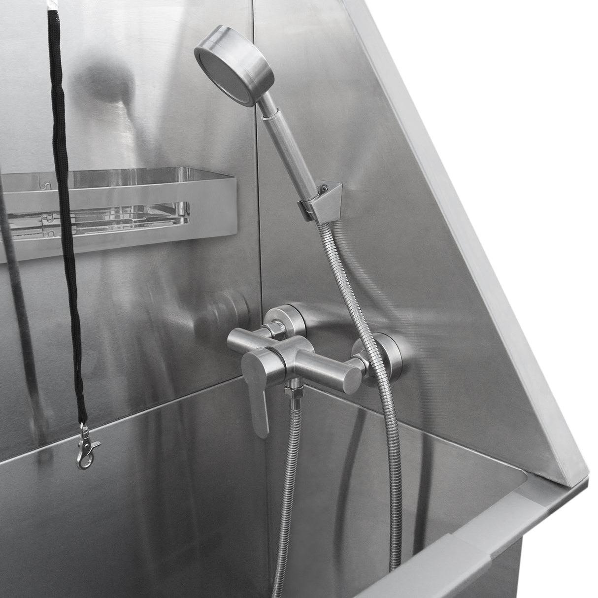 Bañera Peluquería Canina de Acero Inoxidable | 400 mm