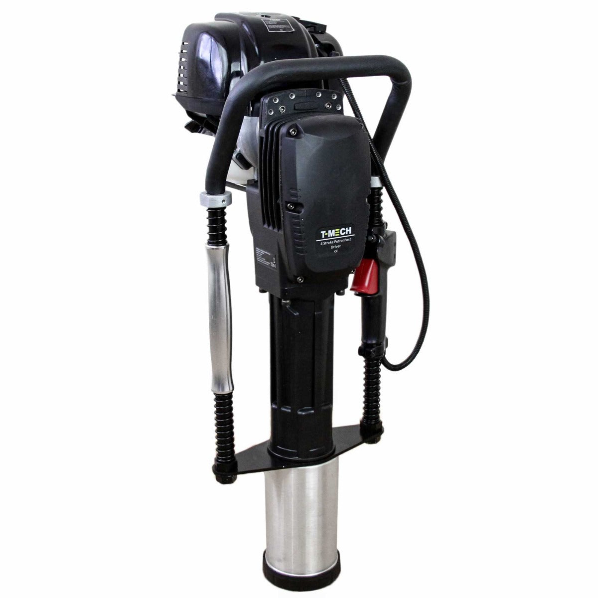 T-Mech - Motoperforadora de Tierra 3Cv con 3 Diferentes Diámetros & Kit de Seguridad