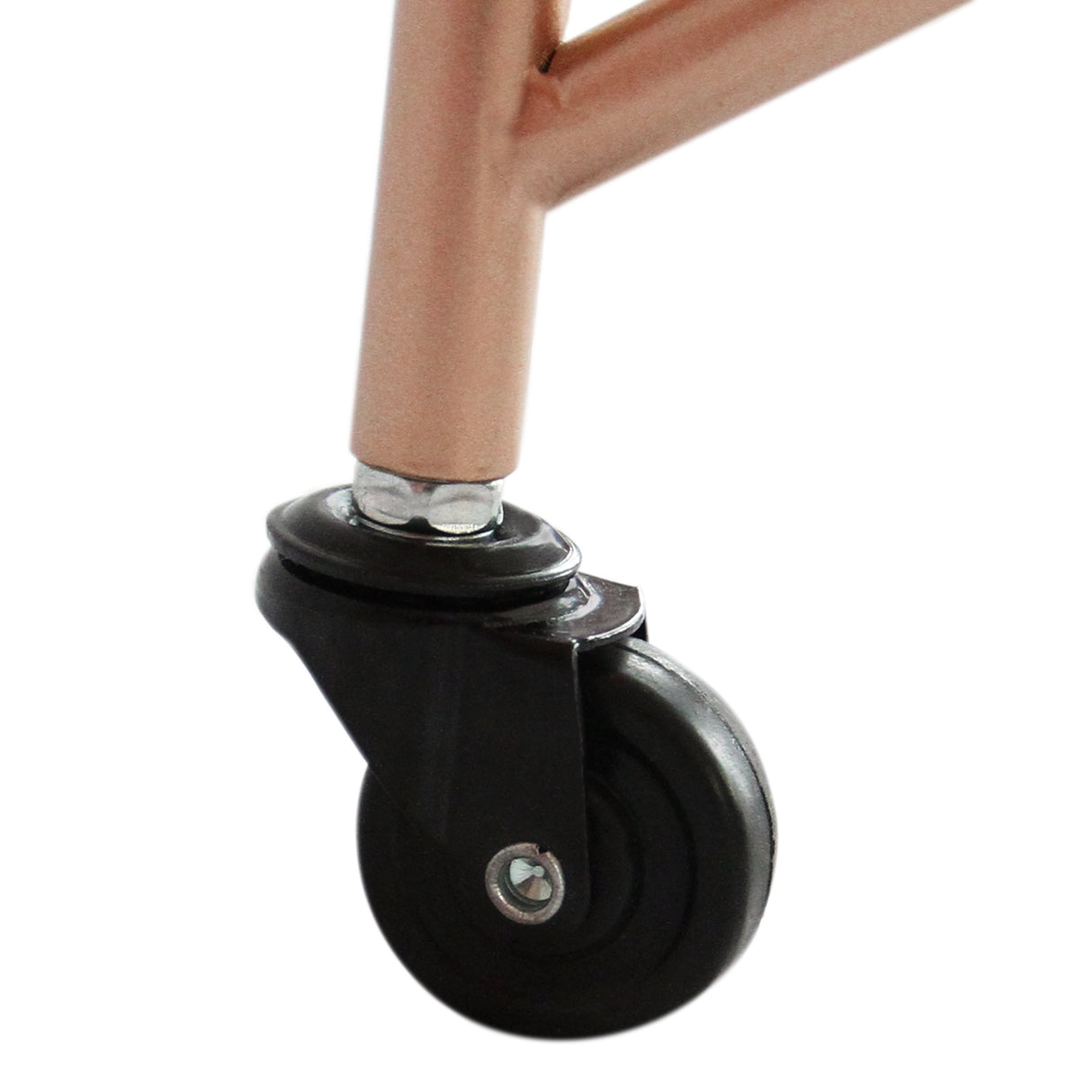 Carro De Bar De Hierro Moderno Interior, Carro De Metal Oro Rosado-Grande