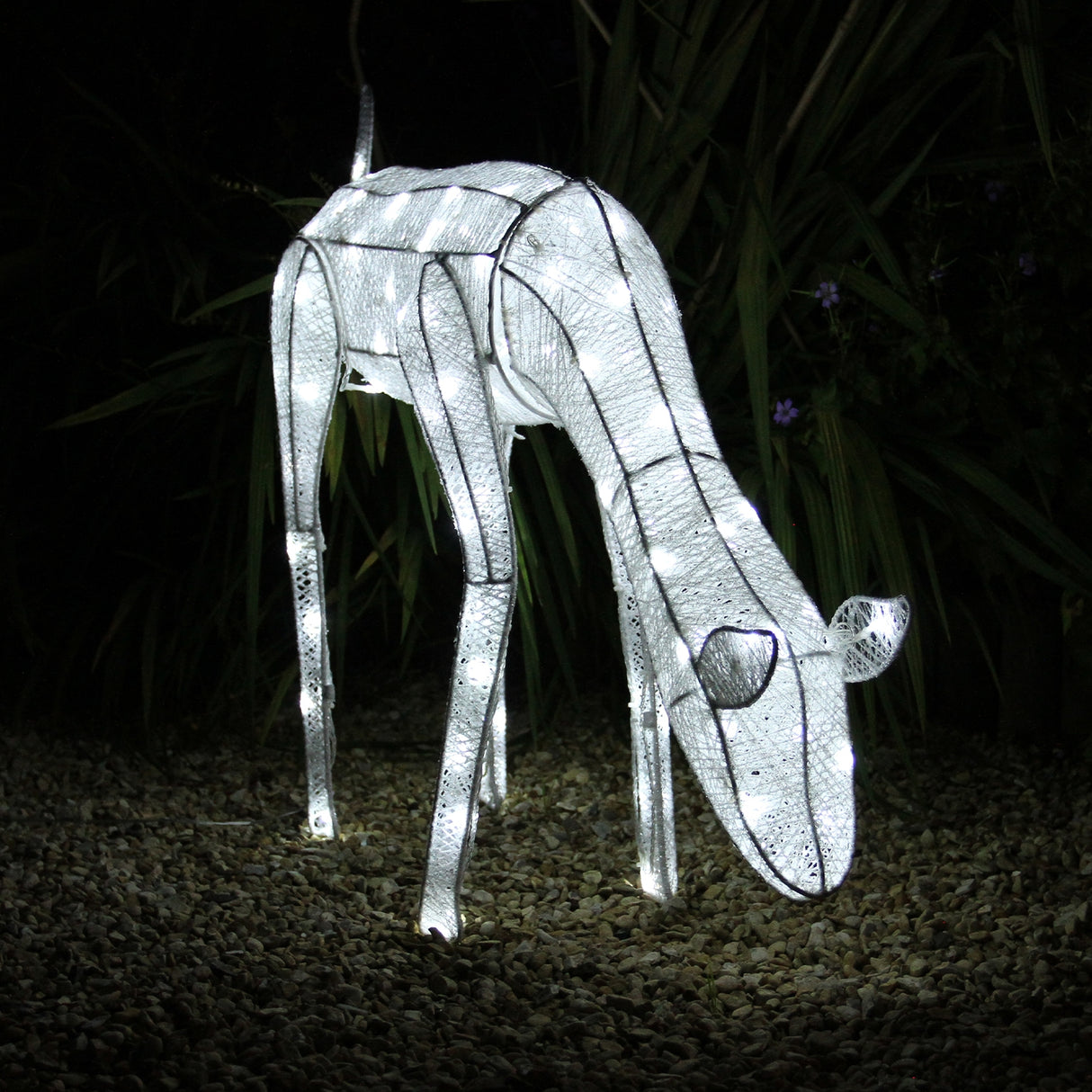 Reno LED Decoración Navideña de Cierva Grande Iluminación Navideña 61cm