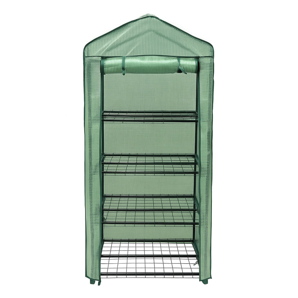 Invernadero 4 Niveles Cubierta PE Estantes Pequeños