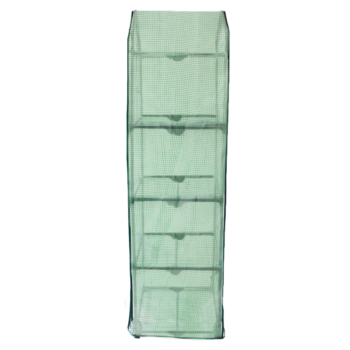 Invernadero 4 Niveles Cubierta PE Estantes Pequeños