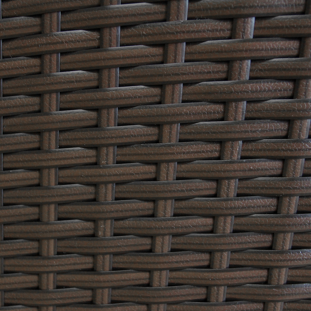 Bistro Set Ratán 3 Piezas Silla de Jardín al Aire Libre Mesa Patio Comedor Balcón Marrón