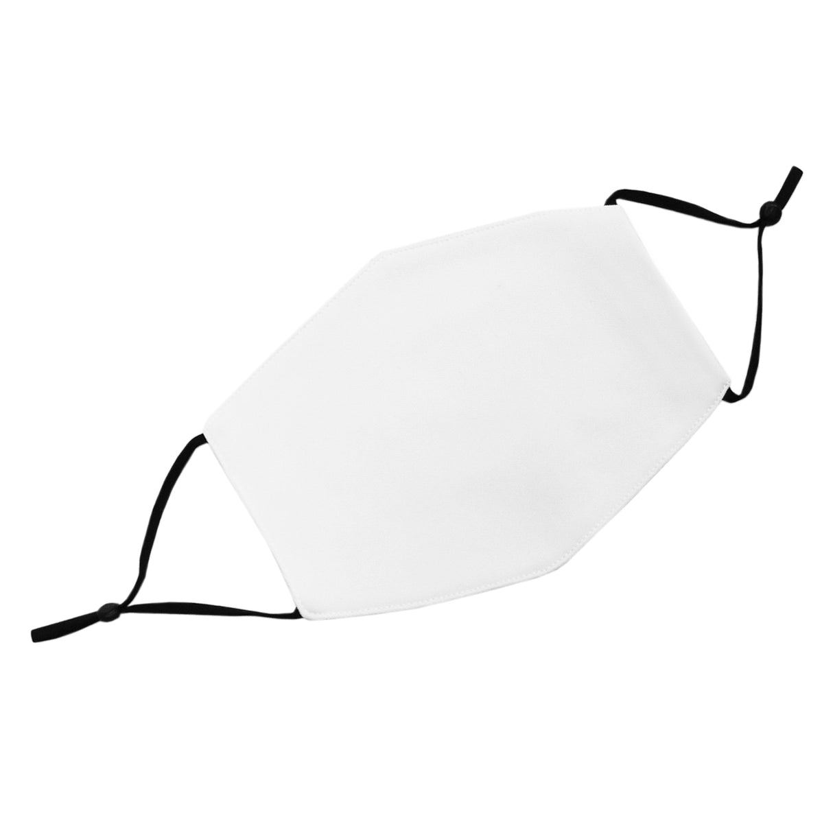 Paquete de Mascarillas Blancas para Sublimación Medianas Adultos / Paquete de 50