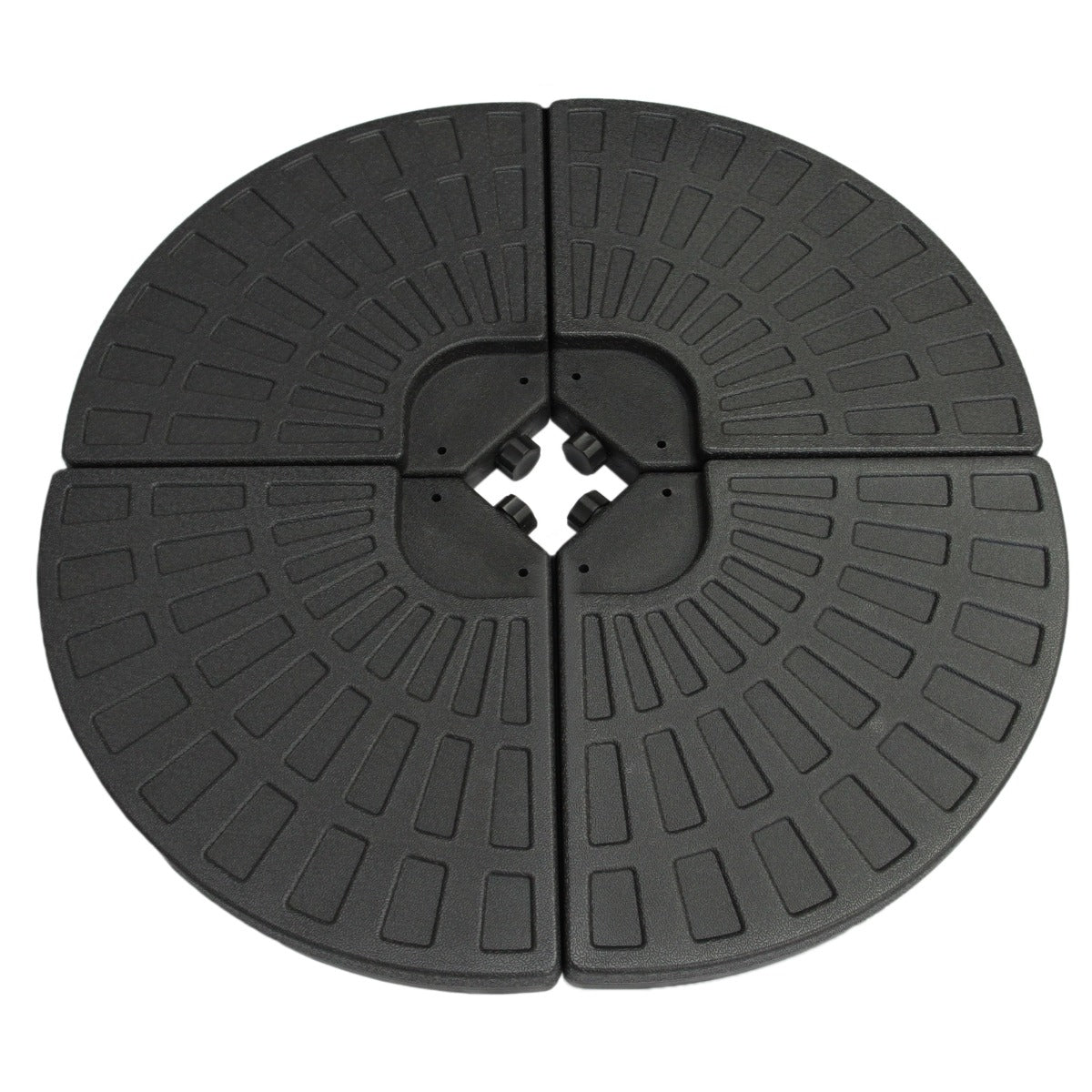 Base de Sombrilla Voladiza - Diseño Ventilador