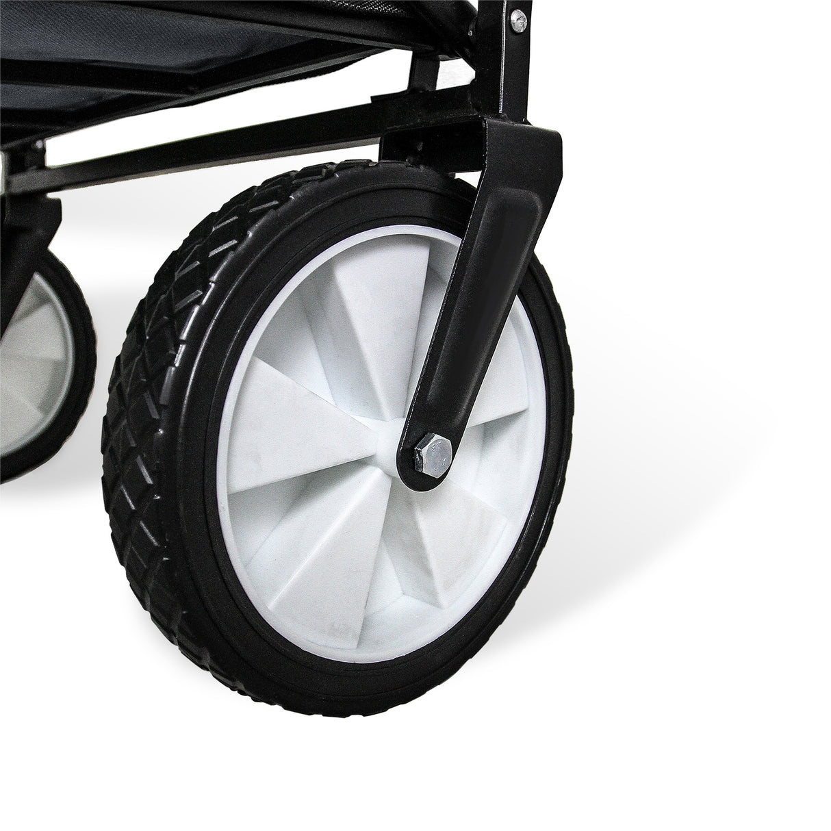 Carrito Plegable Todoterreno para Playa y Festivales Gris