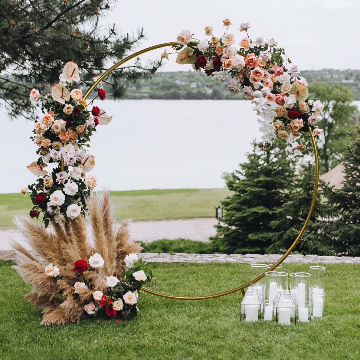 Arco de Boda de 200cm – Dorado