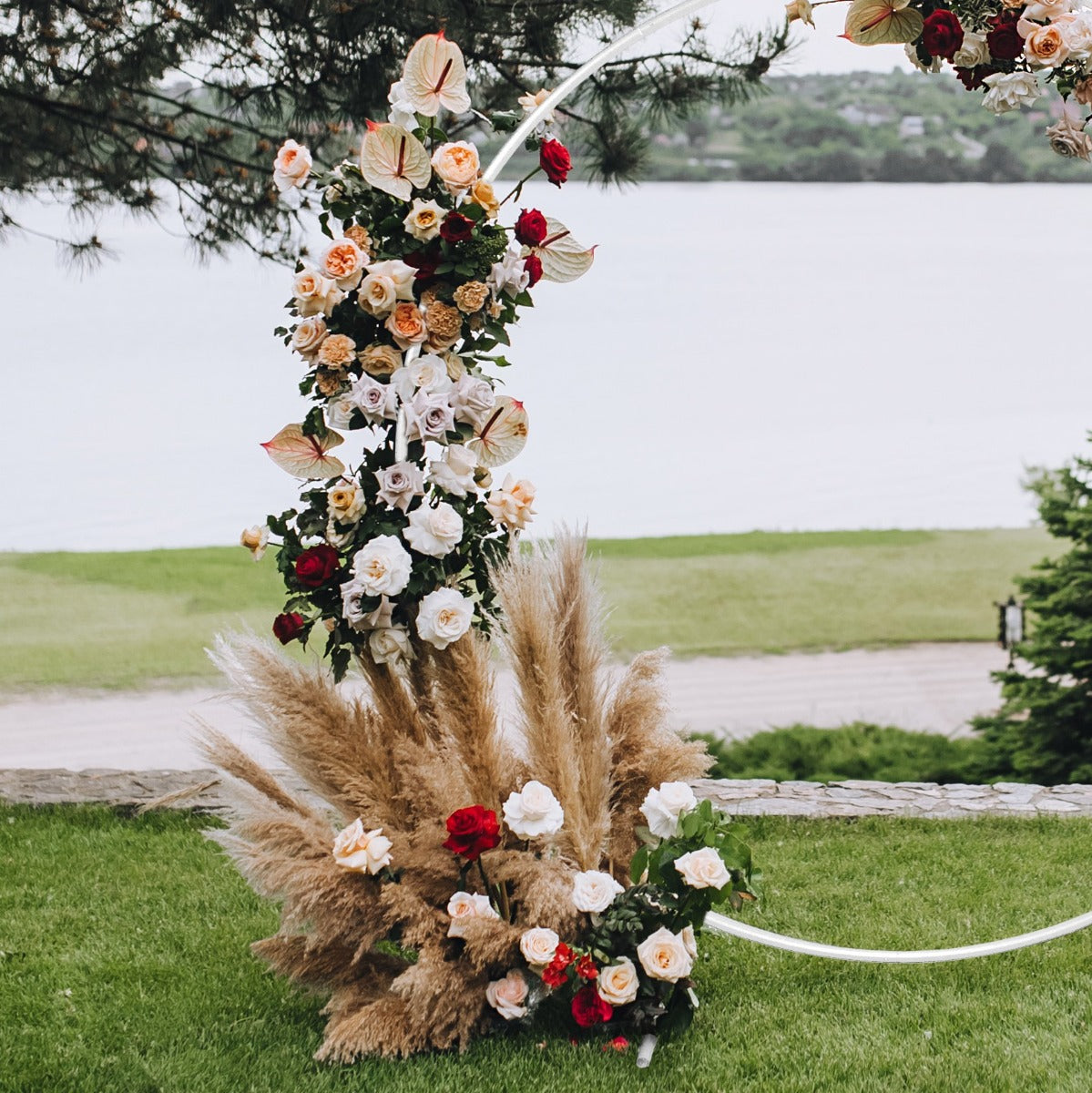 Arco de boda de 200cm – Blanco