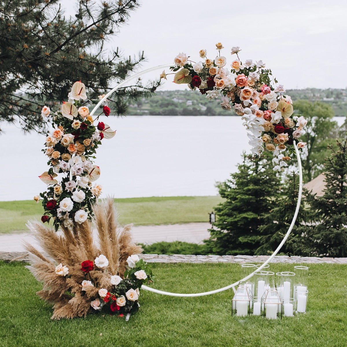 Arco de boda de 200cm – Blanco