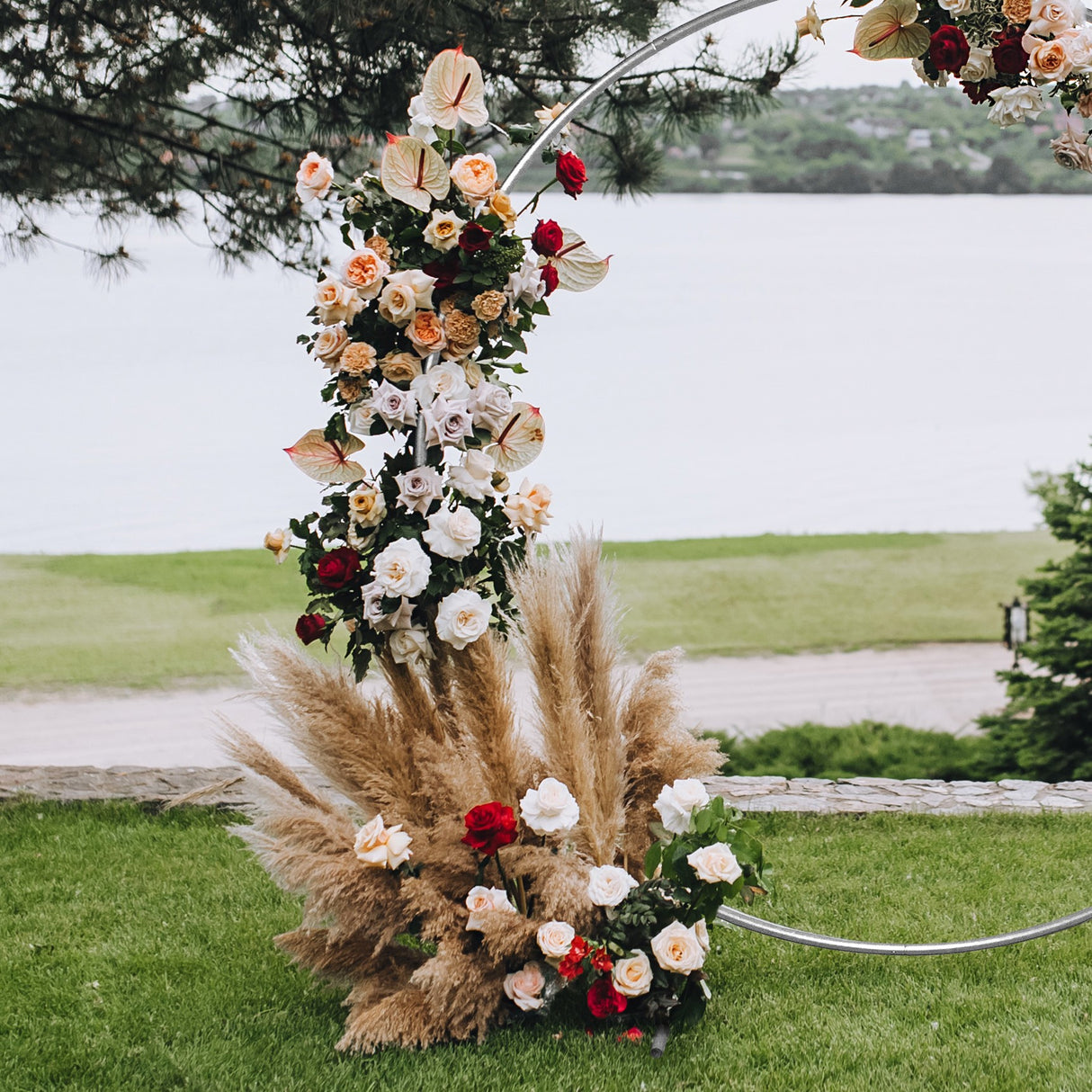 Arco de boda de 200cm – Plateado