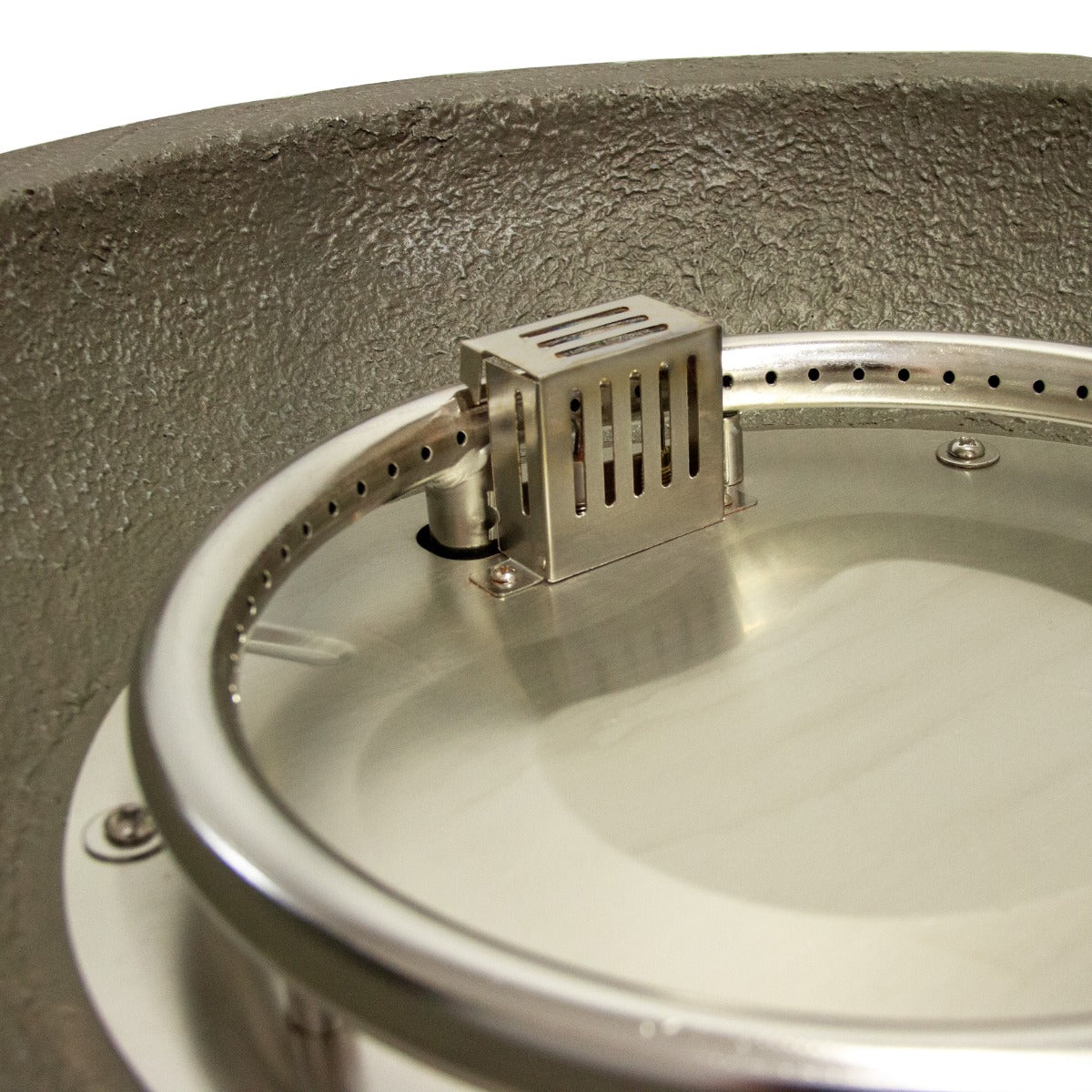 Brasero de Gas de Piedra