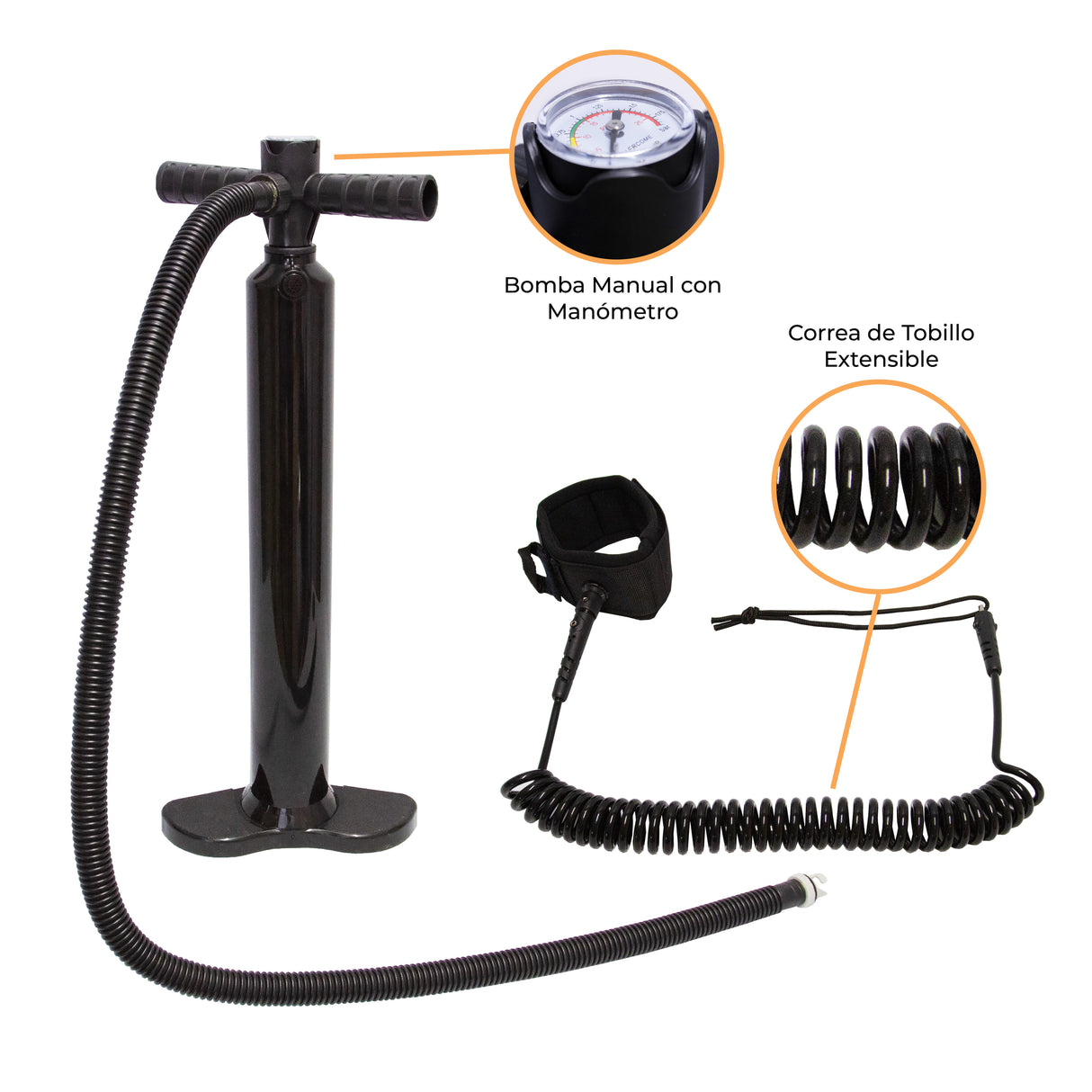 Tabla de Paddle Surf Hinchable Azul 307 x 72 x 11cm