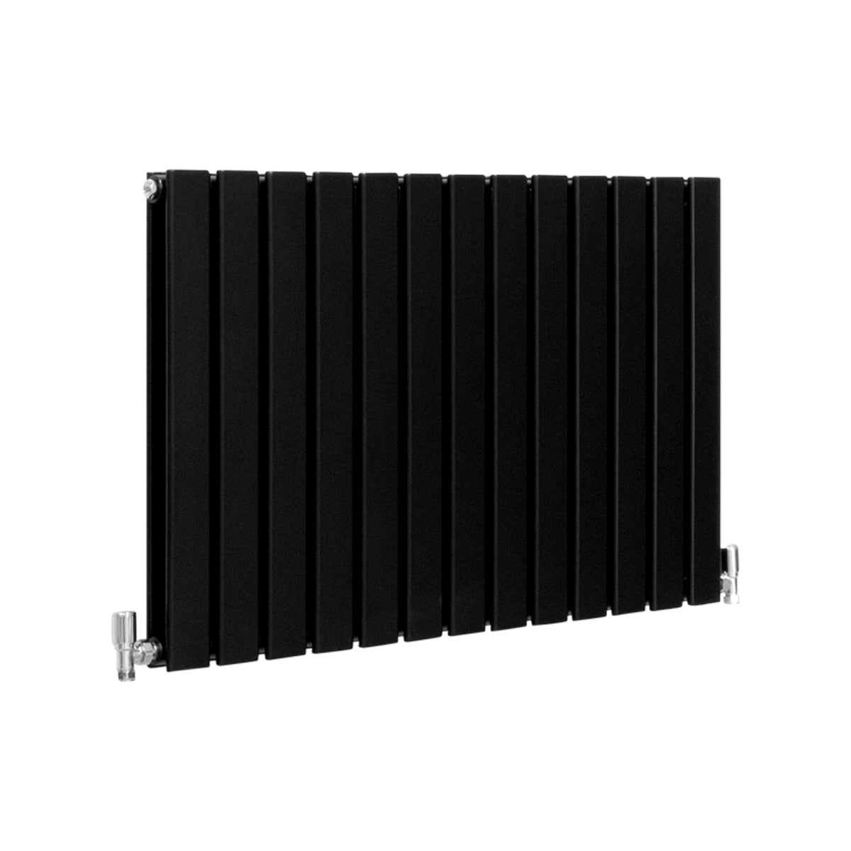Radiadores de Panel Plano de Diseñador 600x910mm – Negro Mate