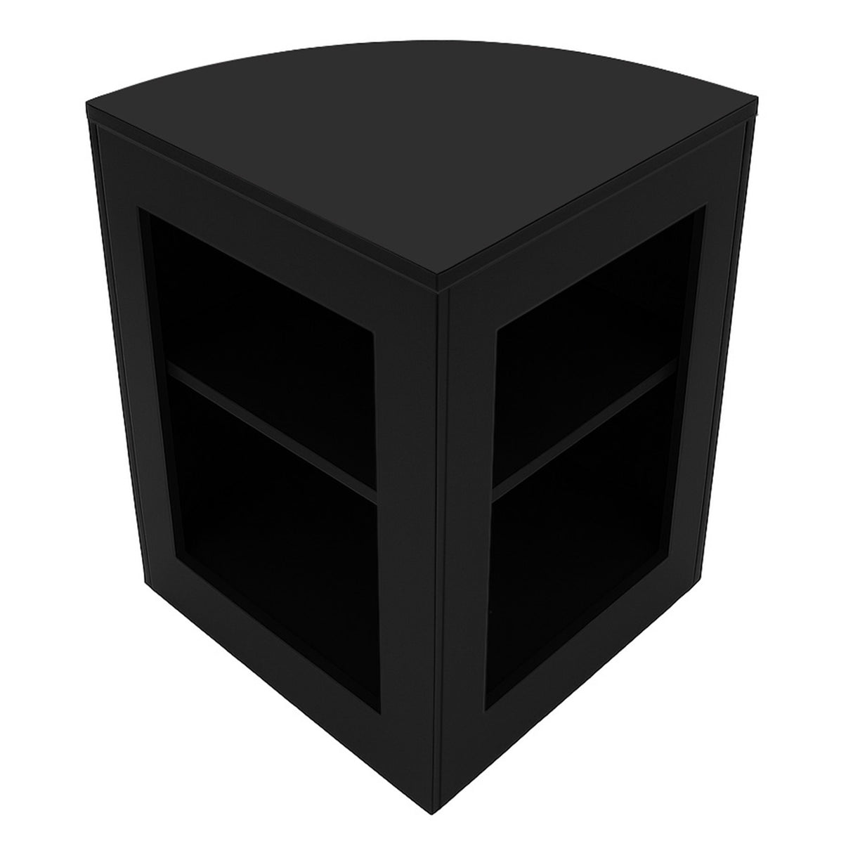 Set Mostradores Comerciales con Luz LED "ADONIS" CM60 + B900 + C900 – Negro