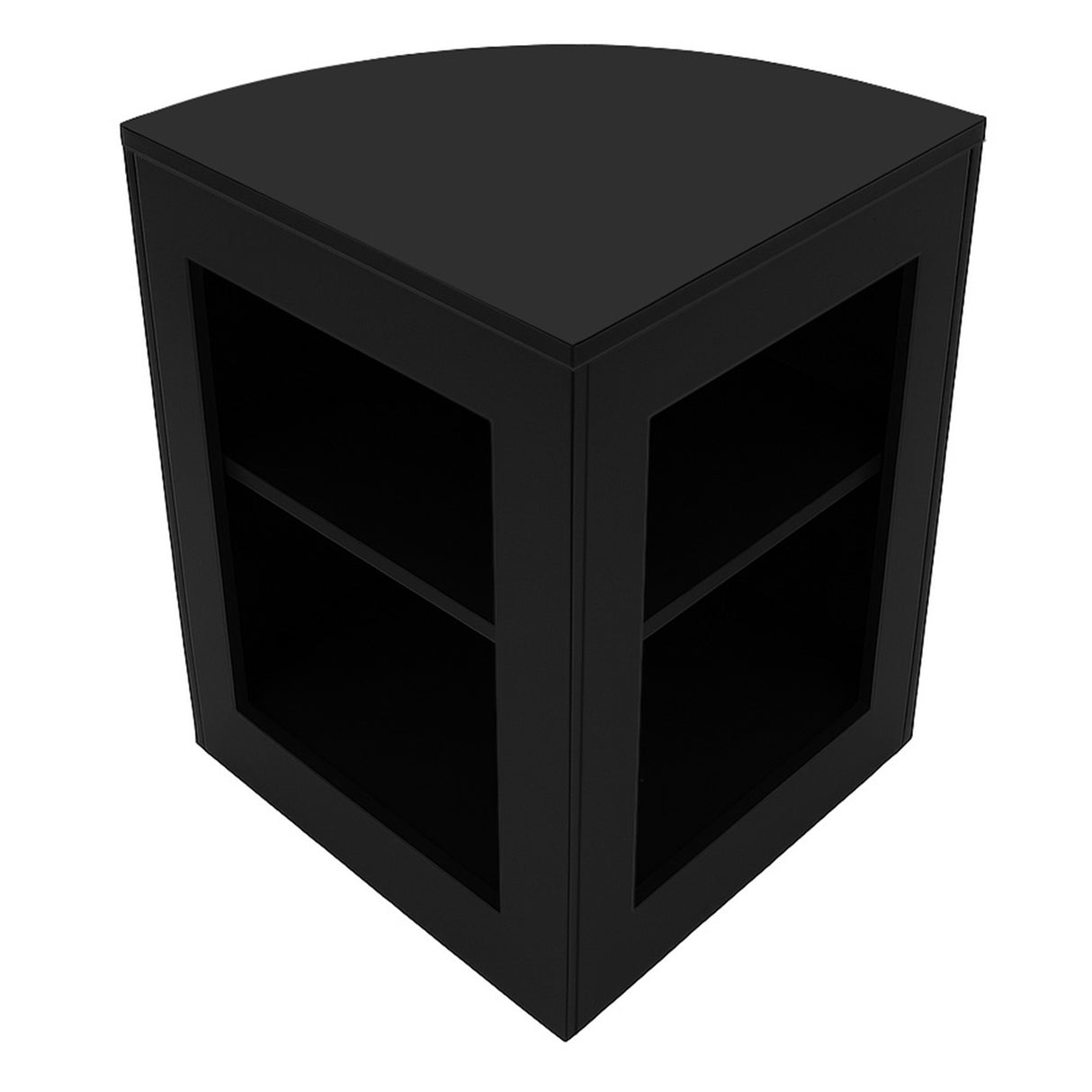 Set Mostradores Comerciales con Luz LED "HERA" CM60 + K900 + C900 – Negro