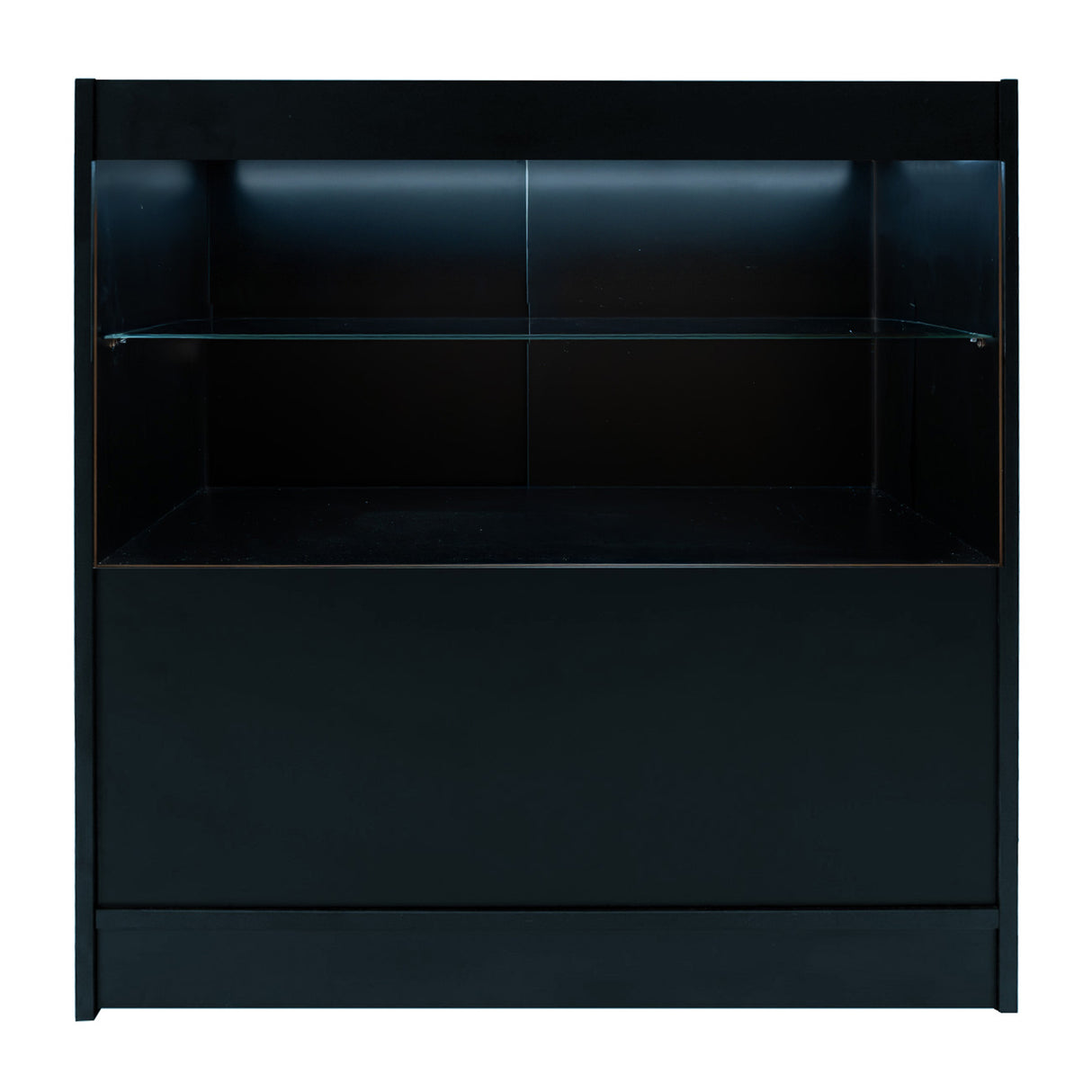 Set Mostradores Comerciales con Luz LED "ANDROMEDA" LM60+ 2x C900 – Negro