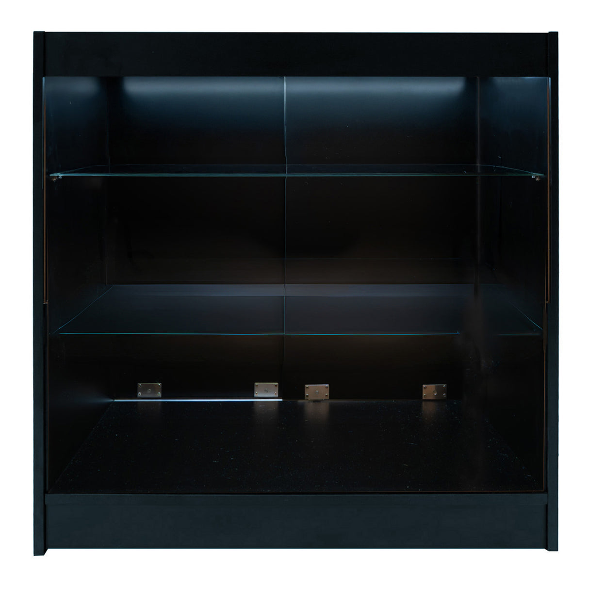 Set Mostradores Comerciales con Luz LED "APOLLO" LM60+ 2x K900 – Negro