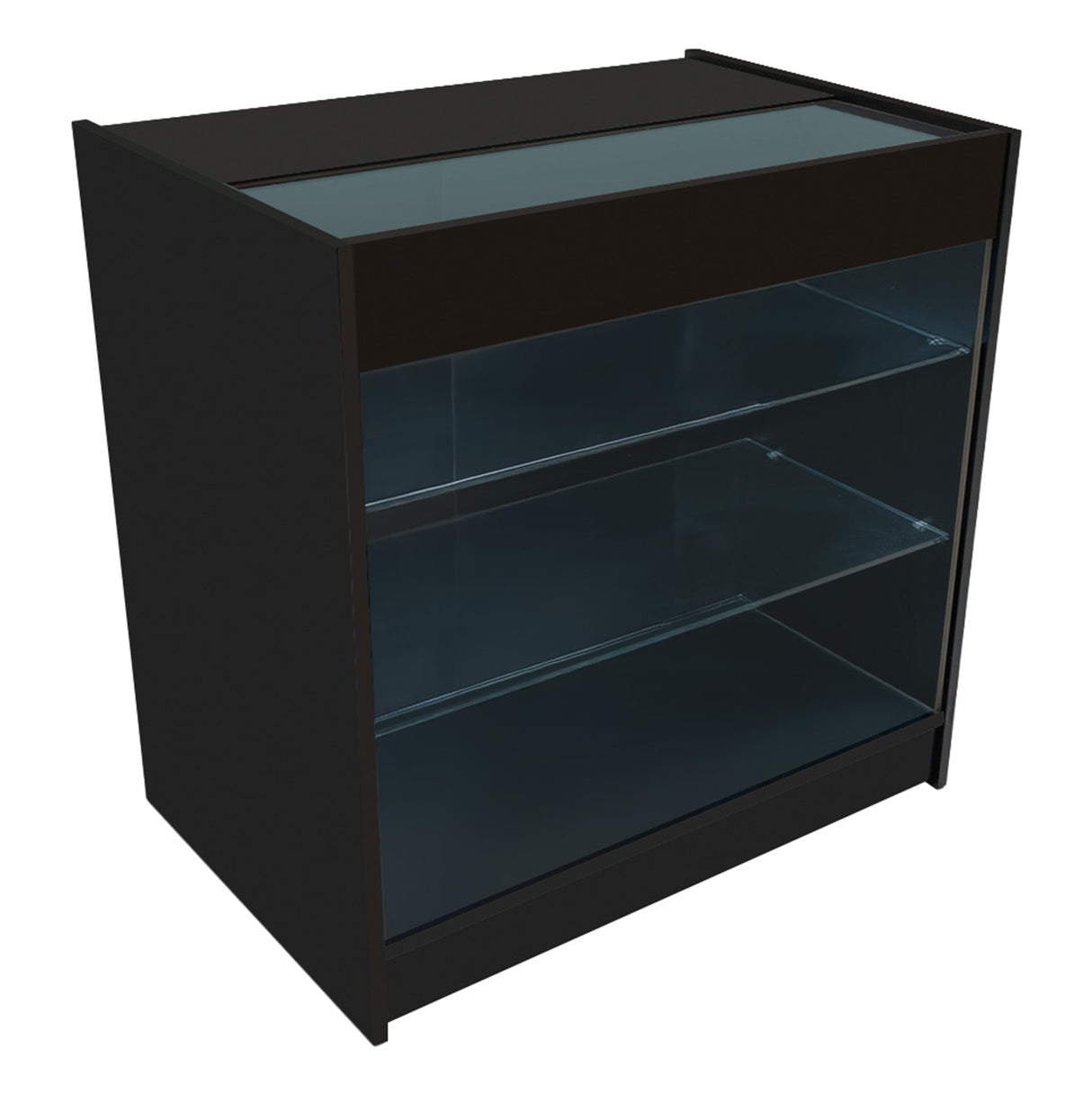 Set Mostradores Comerciales con Luz LED "CALLIOPE" LM60 + K900 + C900 – Negro