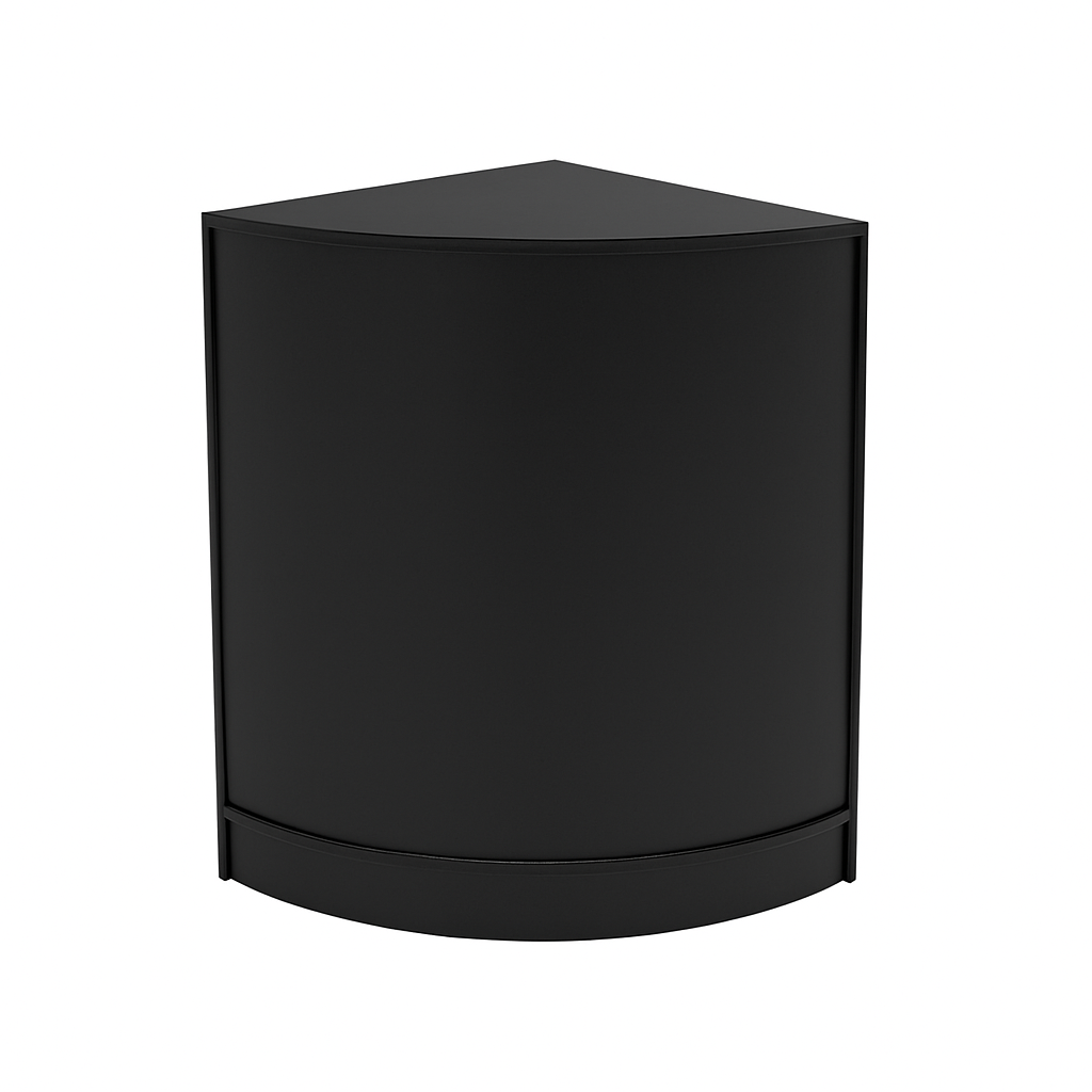 Set Mostradores Comerciales con Luz LED "SELENE" CM60+ 2x C1200 – Negro