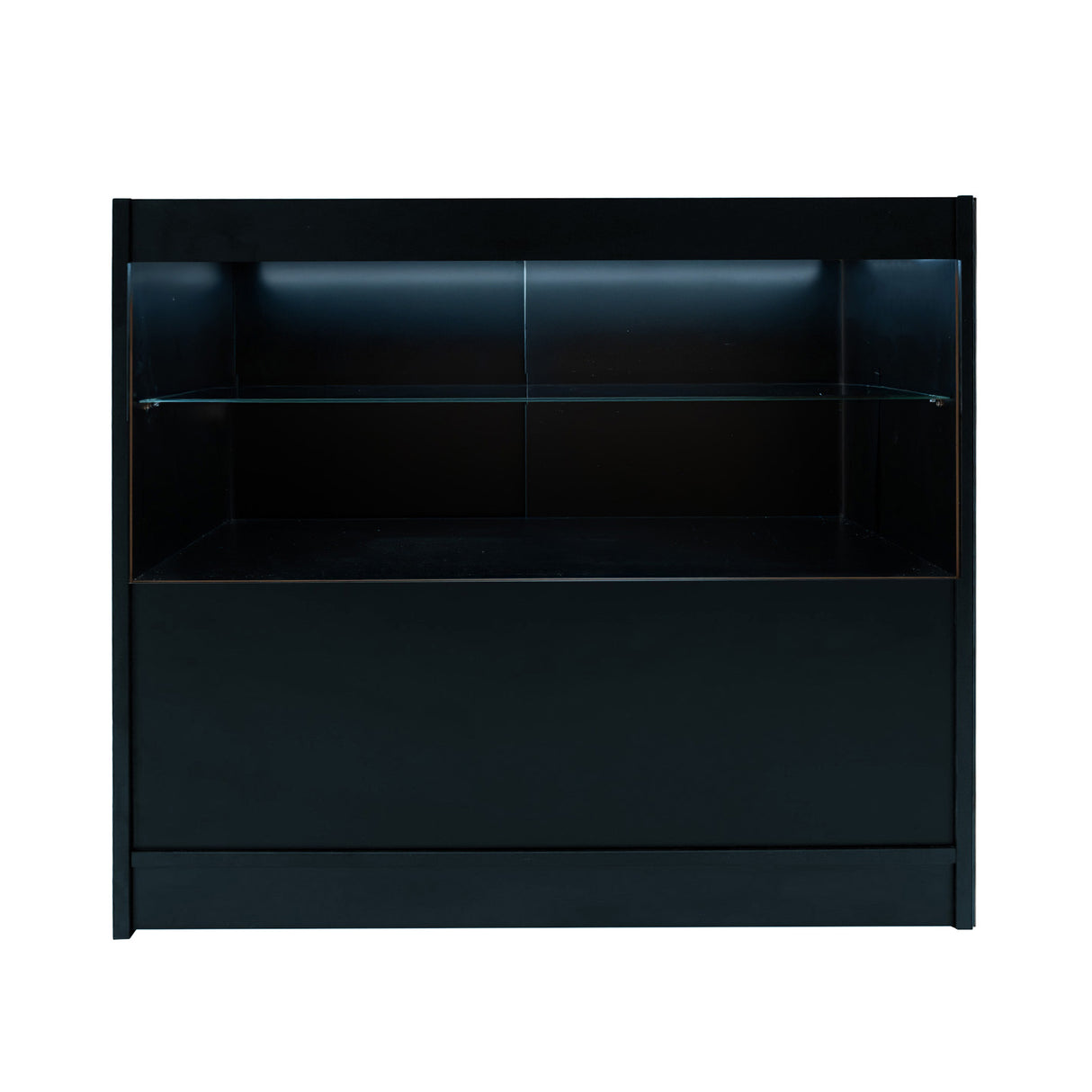 Set Mostradores Comerciales con Luz LED "SELENE" CM60+ 2x C1500 – Negro