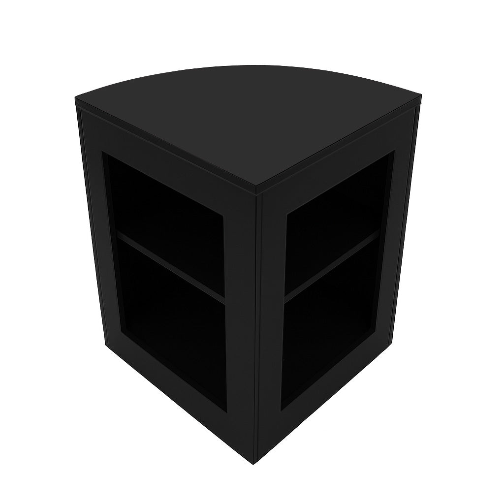 Set Mostradores Comerciales con Luz LED "SELENE" CM60+ 2x C1500 – Negro