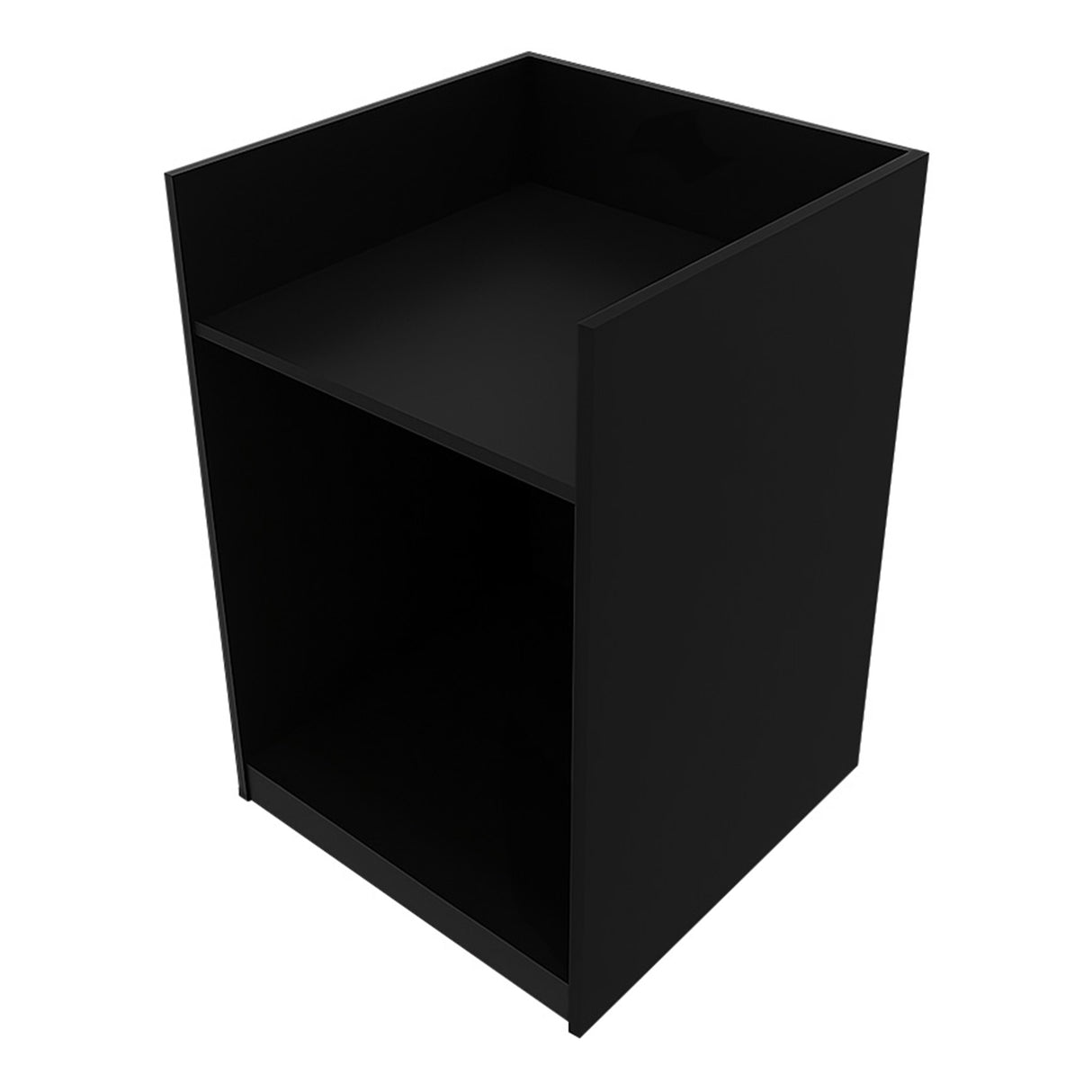 Set Mostradores Comerciales con Luz LED "ARIES" CM60 + 2xK1200 + TB60 – Negro