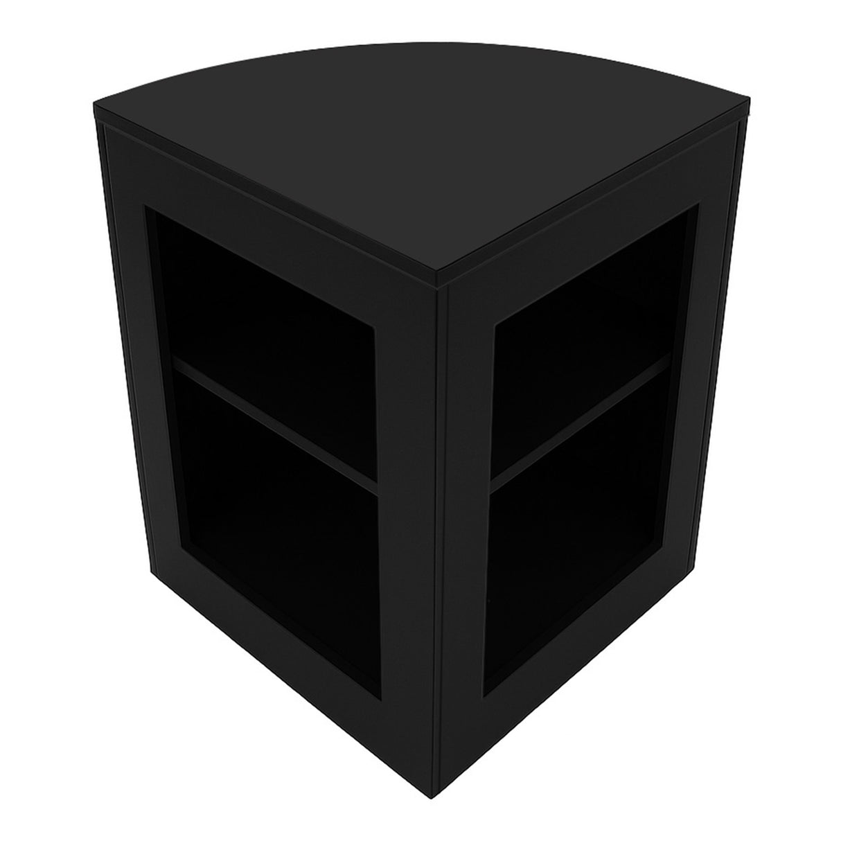 Set Mostradores Comerciales con Luz LED "GRAVITY" CM60 + B1200 + C1200 + TB60 – Negro