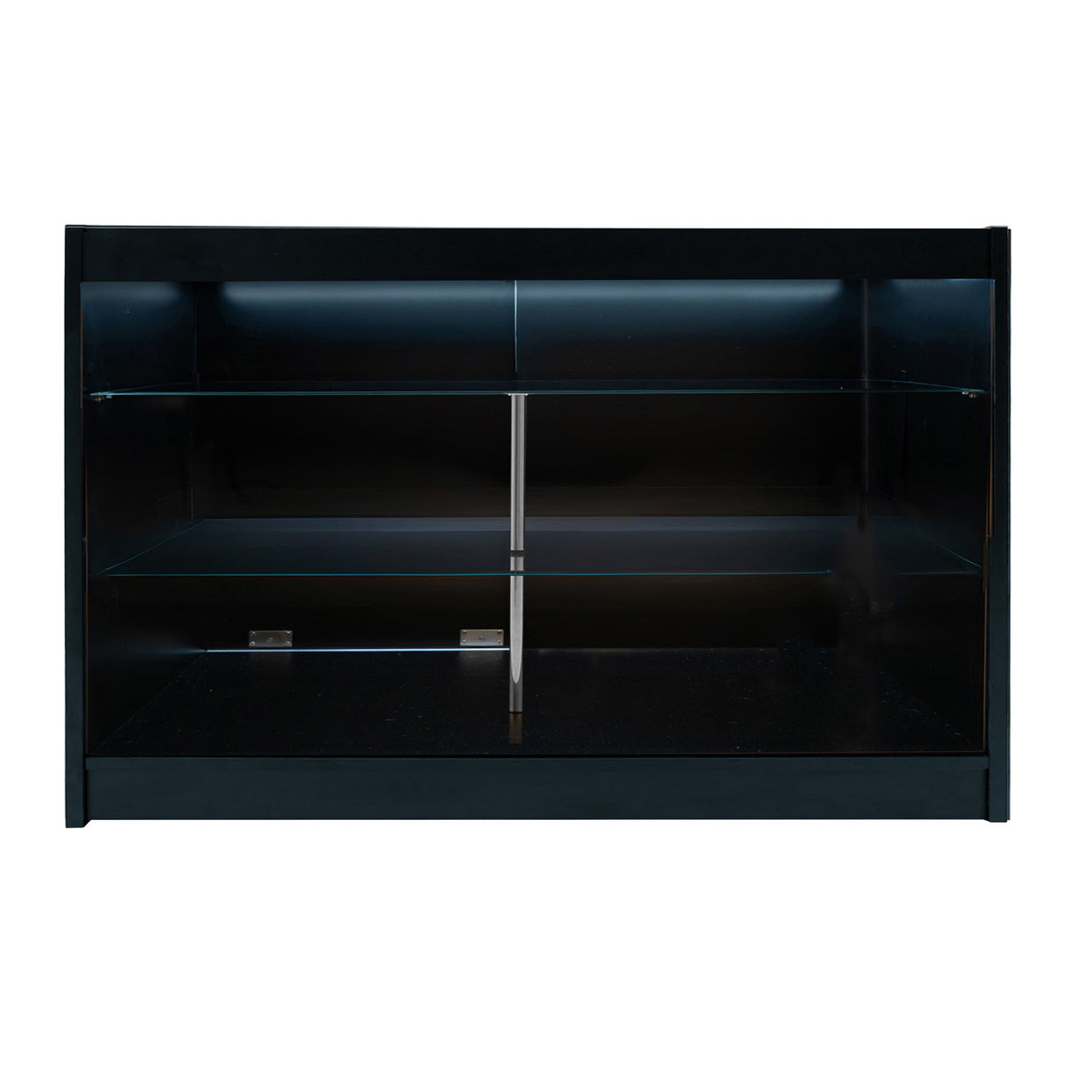 Set Mostradores Comerciales con Luz LED "APOLLO" LM60+ 2x K1500 – Negro