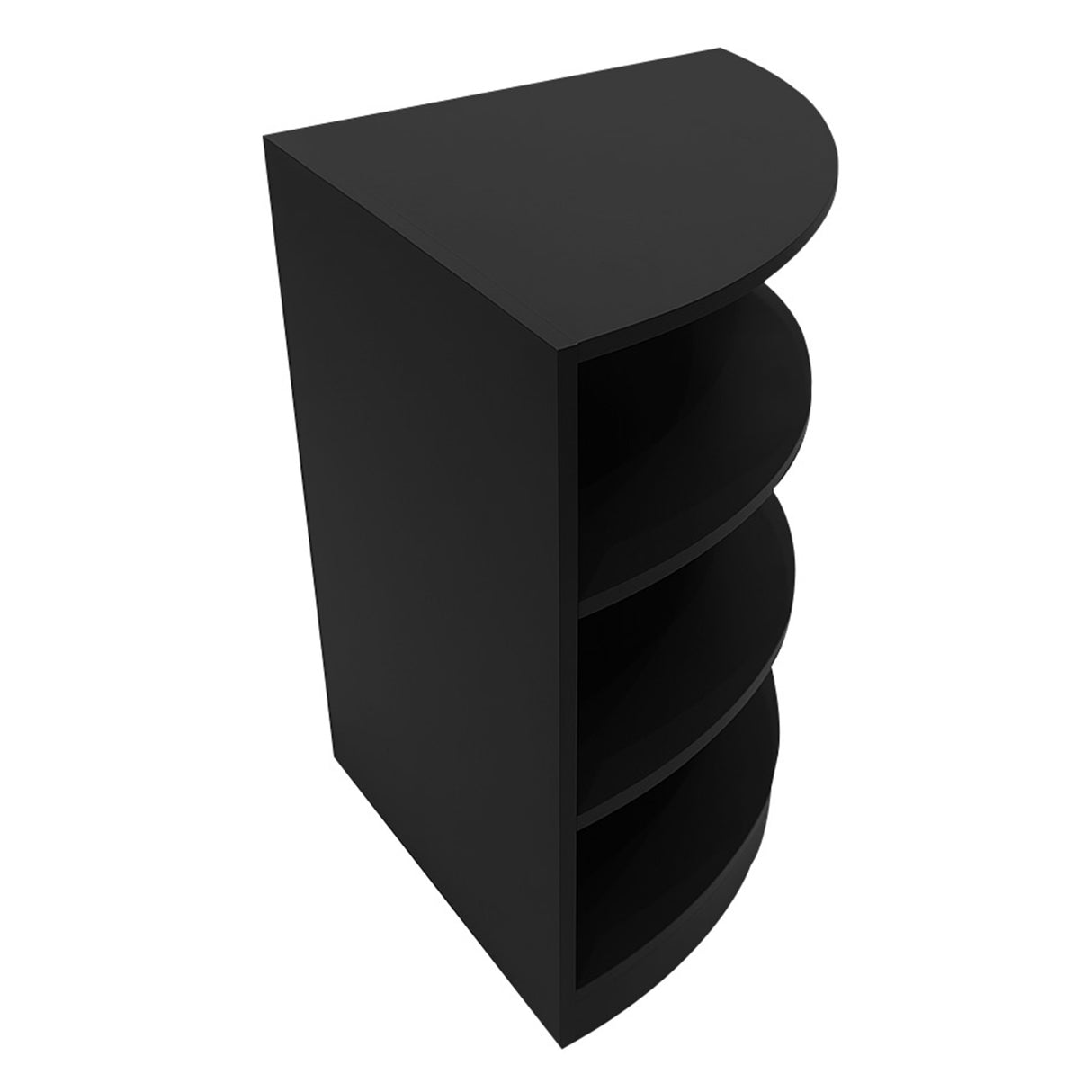 Set Mostradores Comerciales con Luz LED "DEMETER" LM60 + K1500 + B1500 – Negro