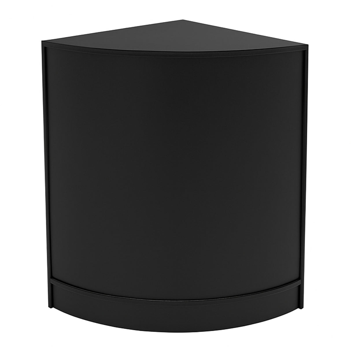 Set Mostradores Comerciales con Luz LED "ARIES" CM60 + 2xK1500 + TB60 – Negro