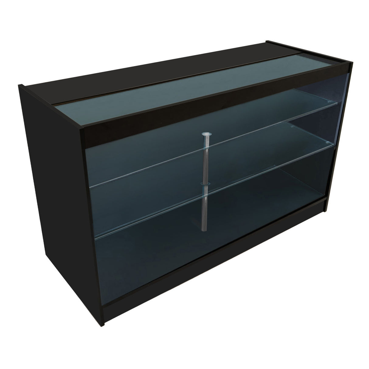 Set Mostradores Comerciales con Luz LED "POLARIS" CM60 + B1500 + K1500 + TB60 – Negro