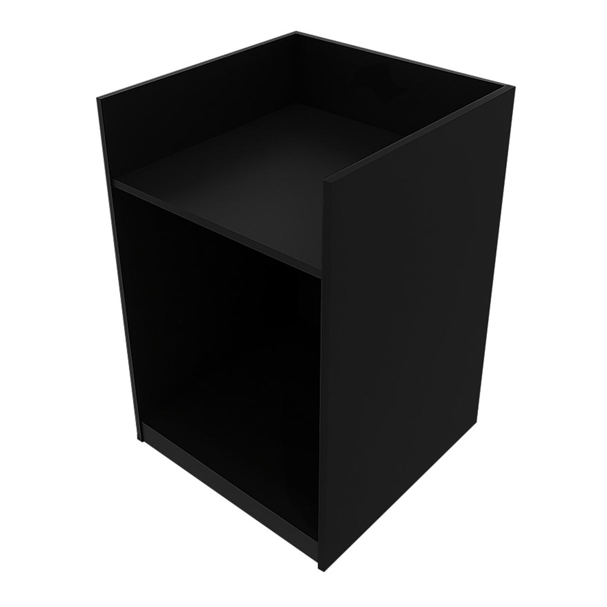 Set Mostradores Comerciales con Luz LED "SAGITTARIUS " LM60 + 2xB1500 + TB60 – Negro