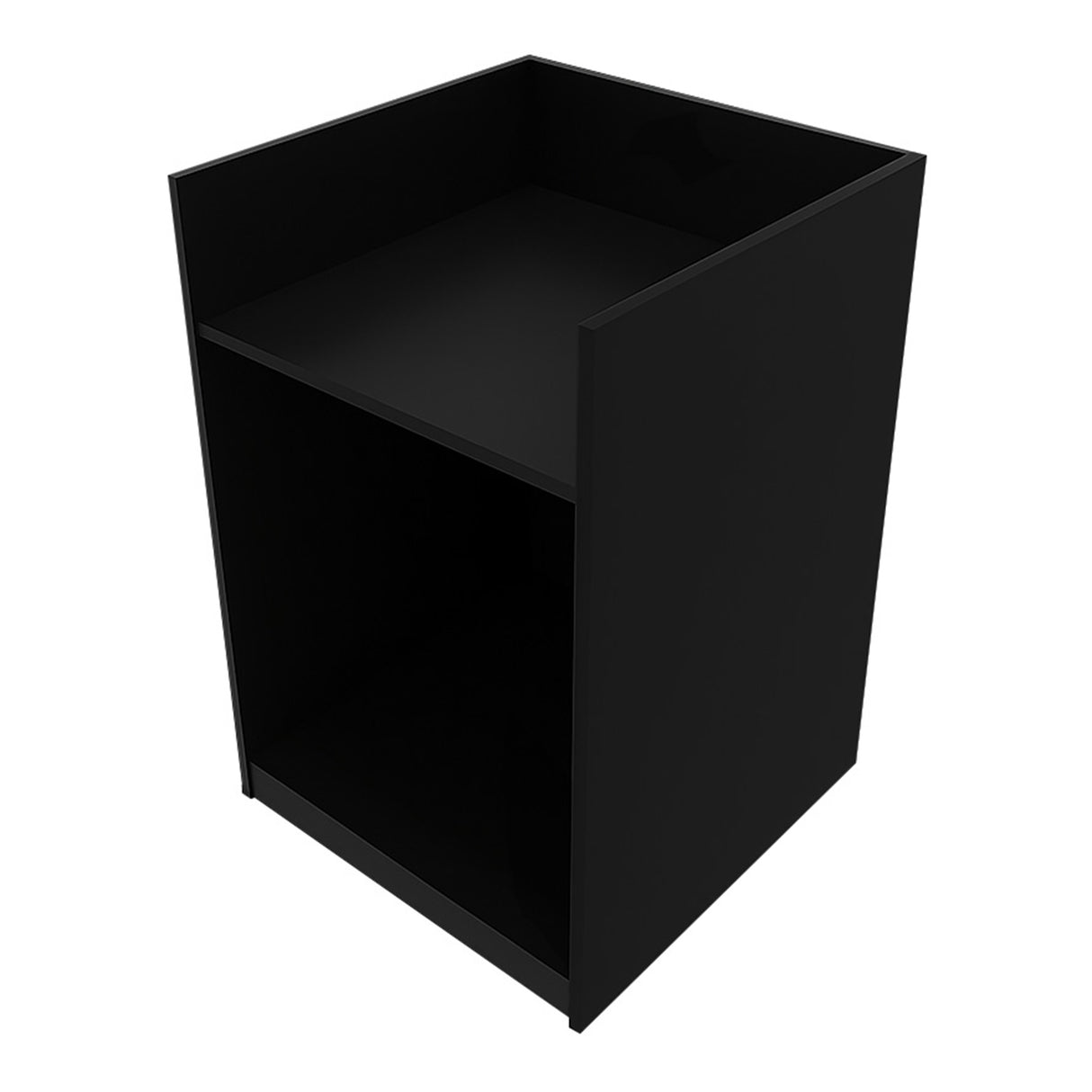 Set Mostradores Comerciales con Luz LED "EUROPA" LM60 + B1500 + C1500 + TB60 – Negro