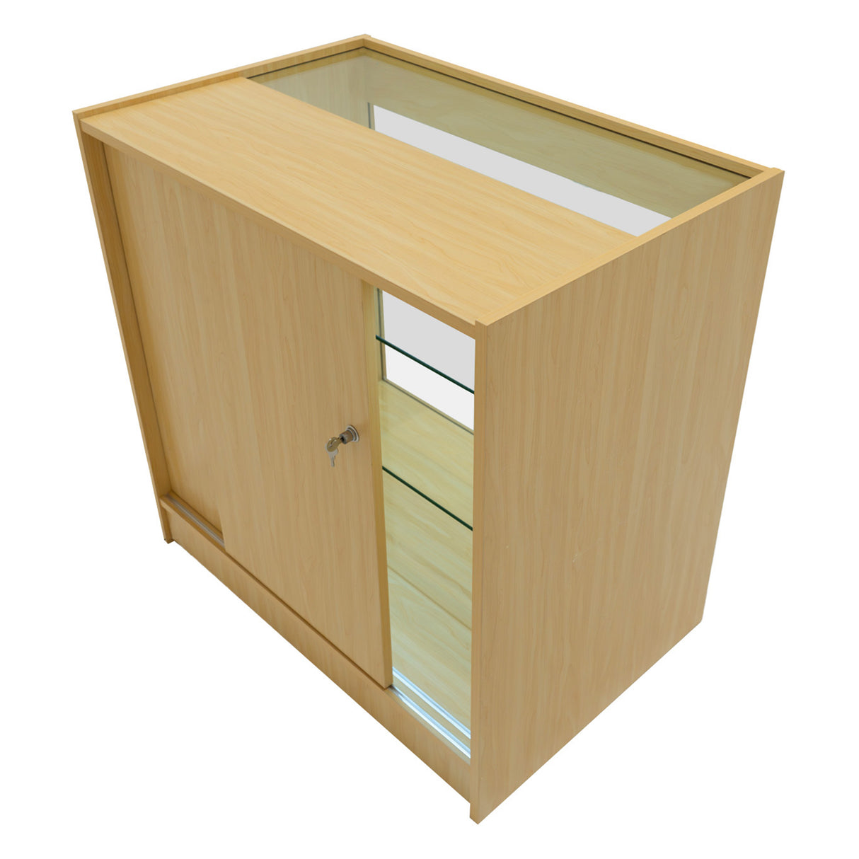 Set Mostradores Comerciales con Luz LED "HELIOS" CM60+ 2x K900 – Arce