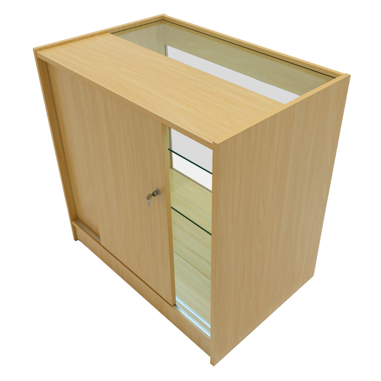 Set Mostradores Comerciales con Luz LED "APOLLO" LM60+ 2x K900 – Arce