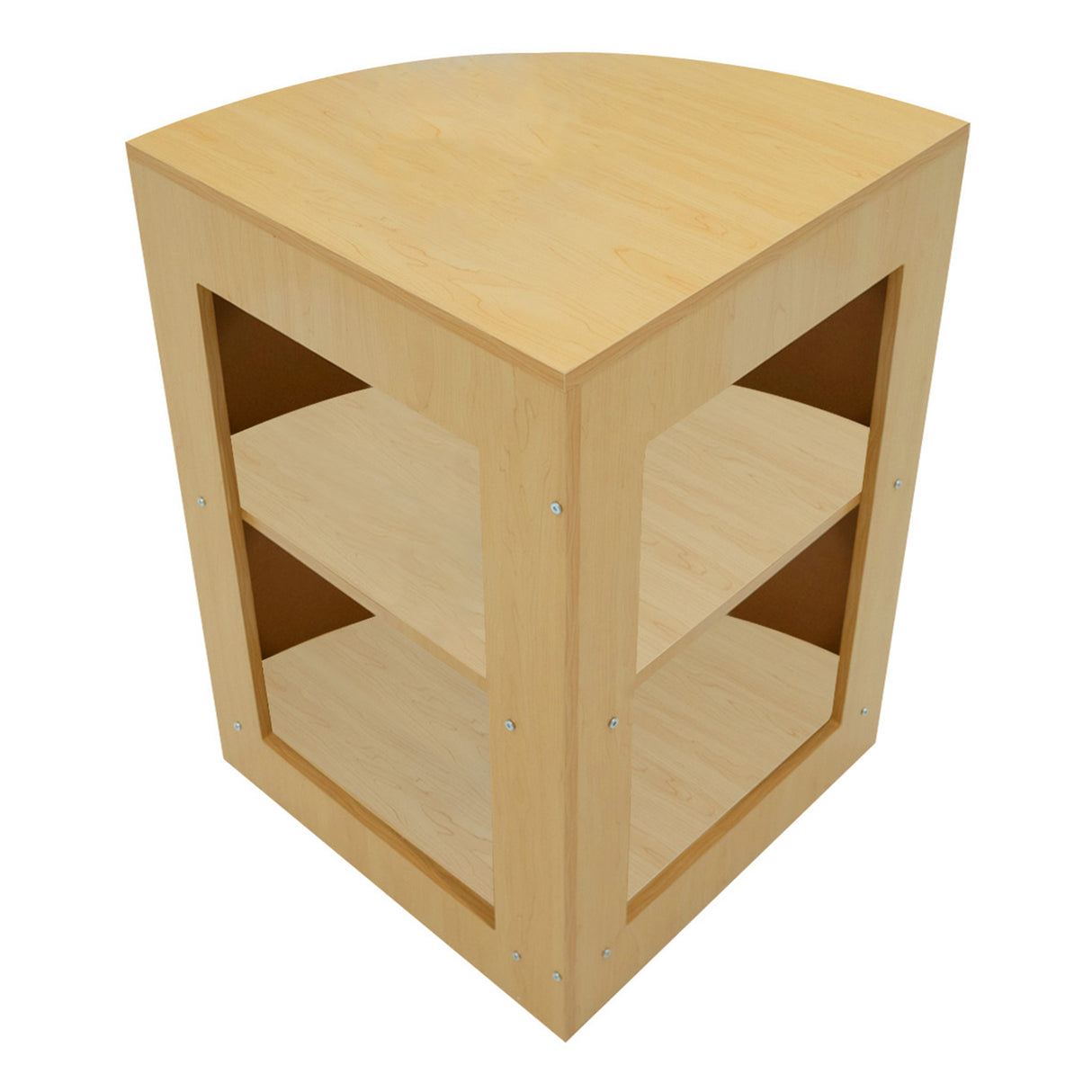 Set Mostradores Comerciales con Luz LED "LUNA" CM60 + 2xB900 + TB60 – Arce