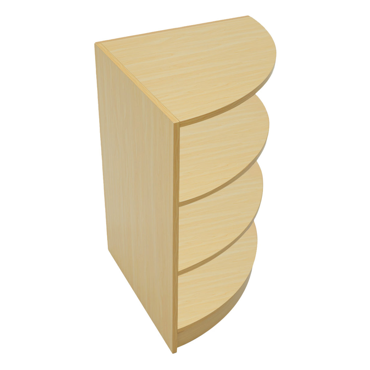 Set Mostradores Comerciales con Luz LED "ASTRO" LM60 + 2xK900 + TB60 – Arce