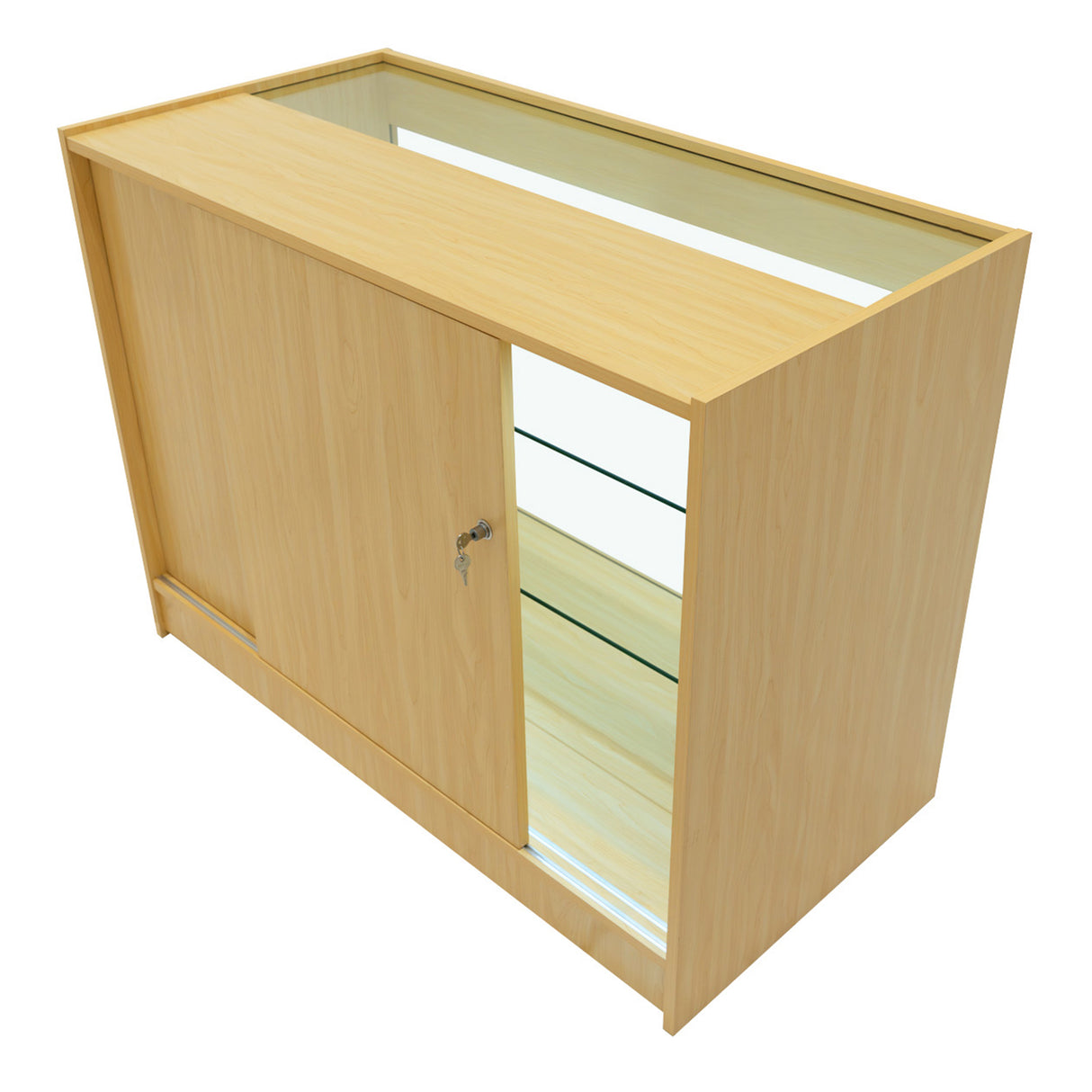 Set Mostradores Comerciales con Luz LED "HELIOS" CM60+ 2x K1200 – Arce