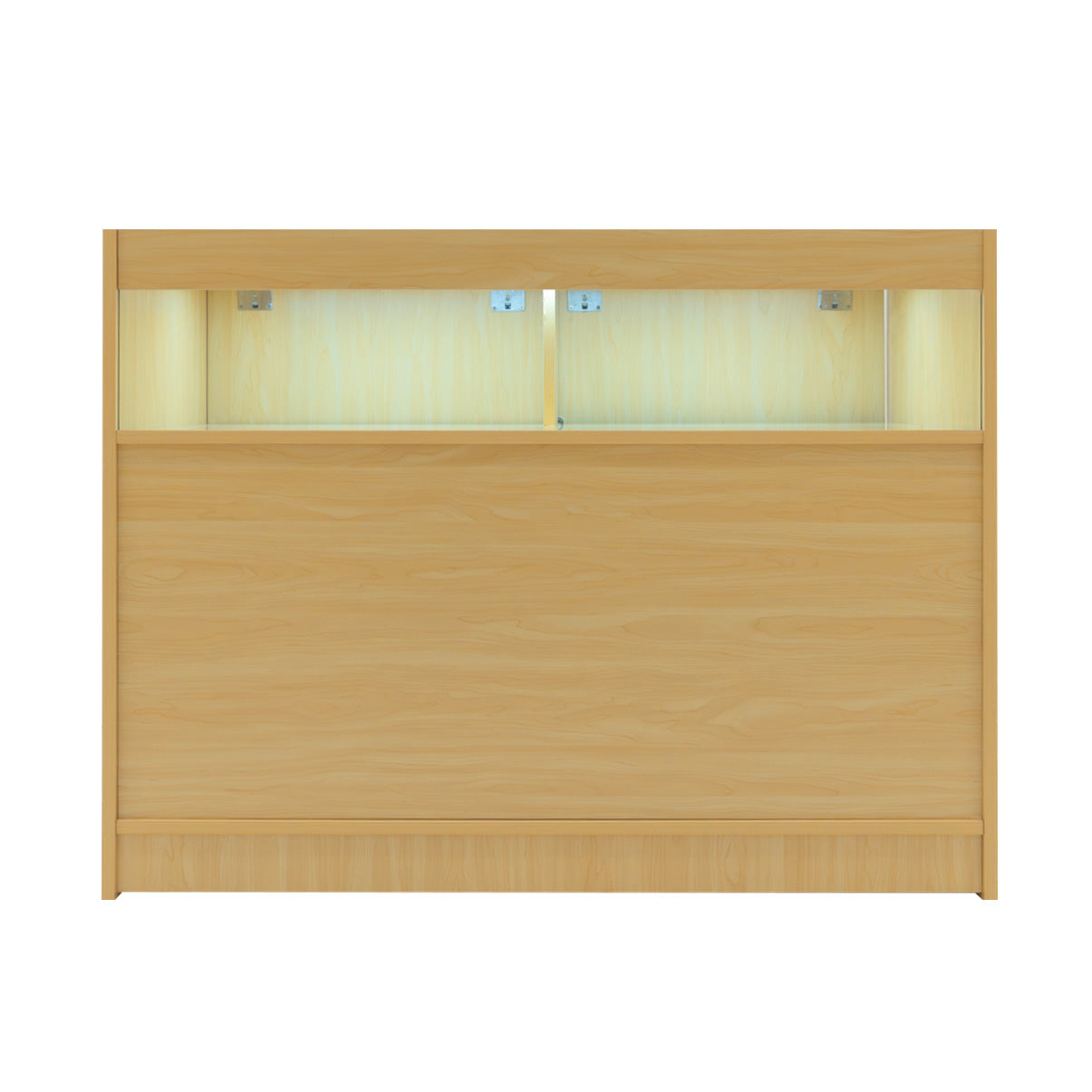 Set Mostradores Comerciales con Luz LED "THESEUS" LM60+ 2x B1200 – Arce