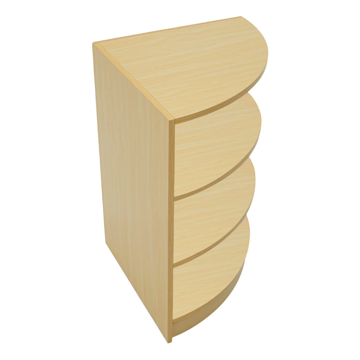 Set Mostradores Comerciales con Luz LED "CALLIOPE" LM60 + K1200 + C1200 – Arce