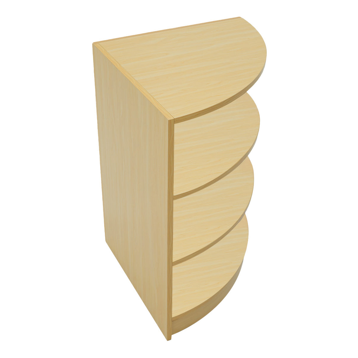 Set Mostradores Comerciales con Luz LED "ECLIPSE" LM60 + 2xC1200 + TB60 – Arce