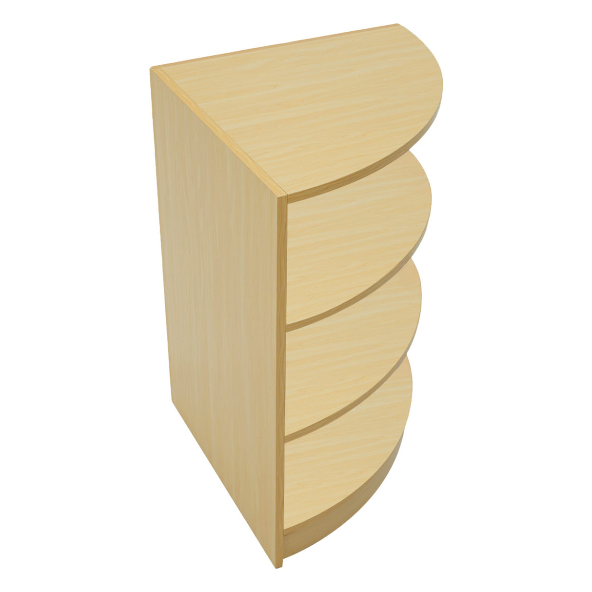 Set Mostradores Comerciales con Luz LED "HYPERION" LM60 + B1200 + K1200 + TB60 – Arce