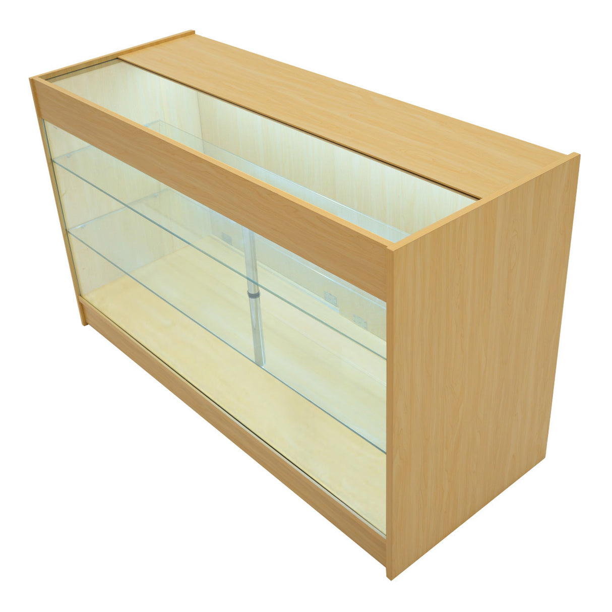 Set Mostradores Comerciales con Luz LED "APOLLO" LM60+ 2x K1500 – Arce