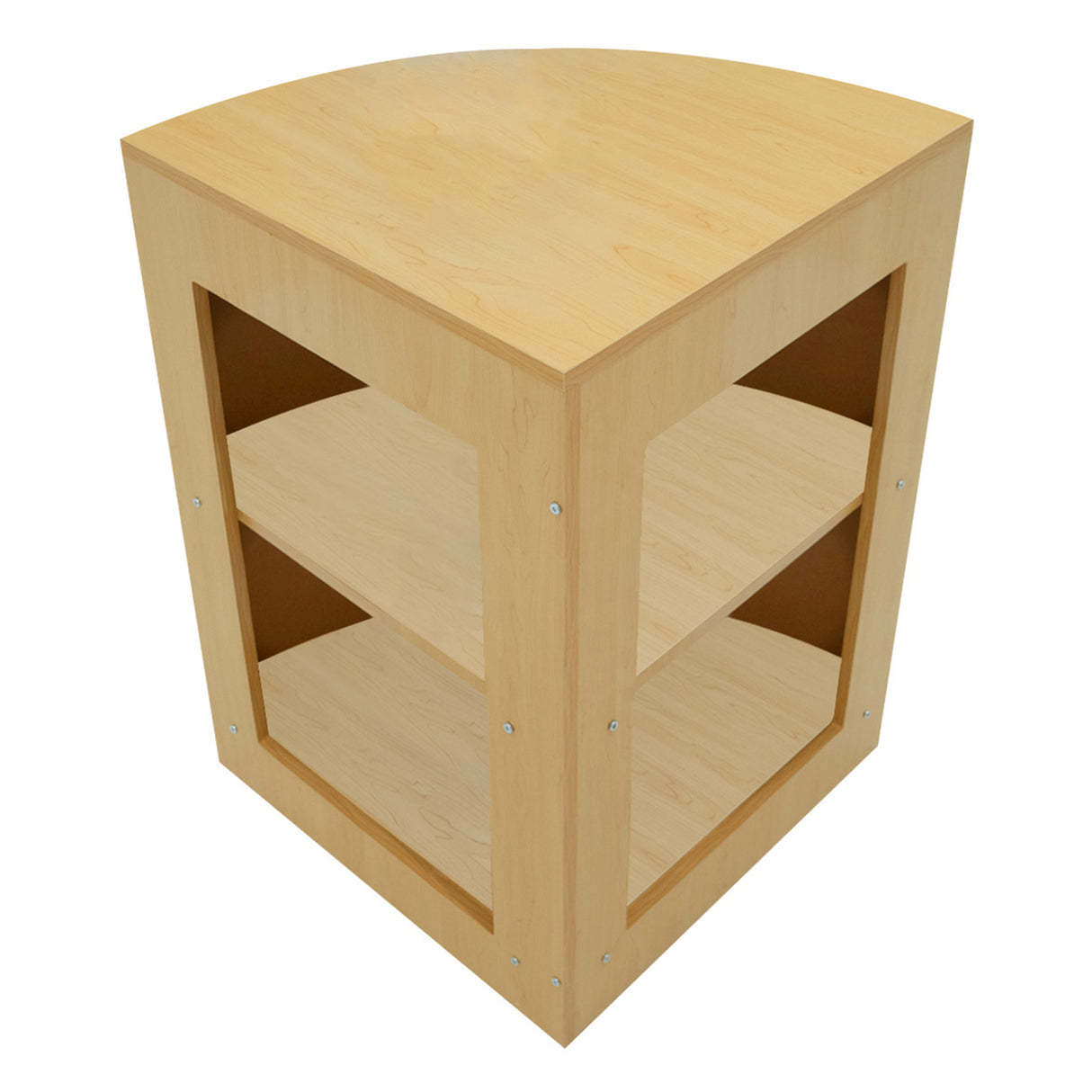 Set Mostradores Comerciales con Luz LED "ARIES" CM60 + 2xK1500 + TB60 – Arce